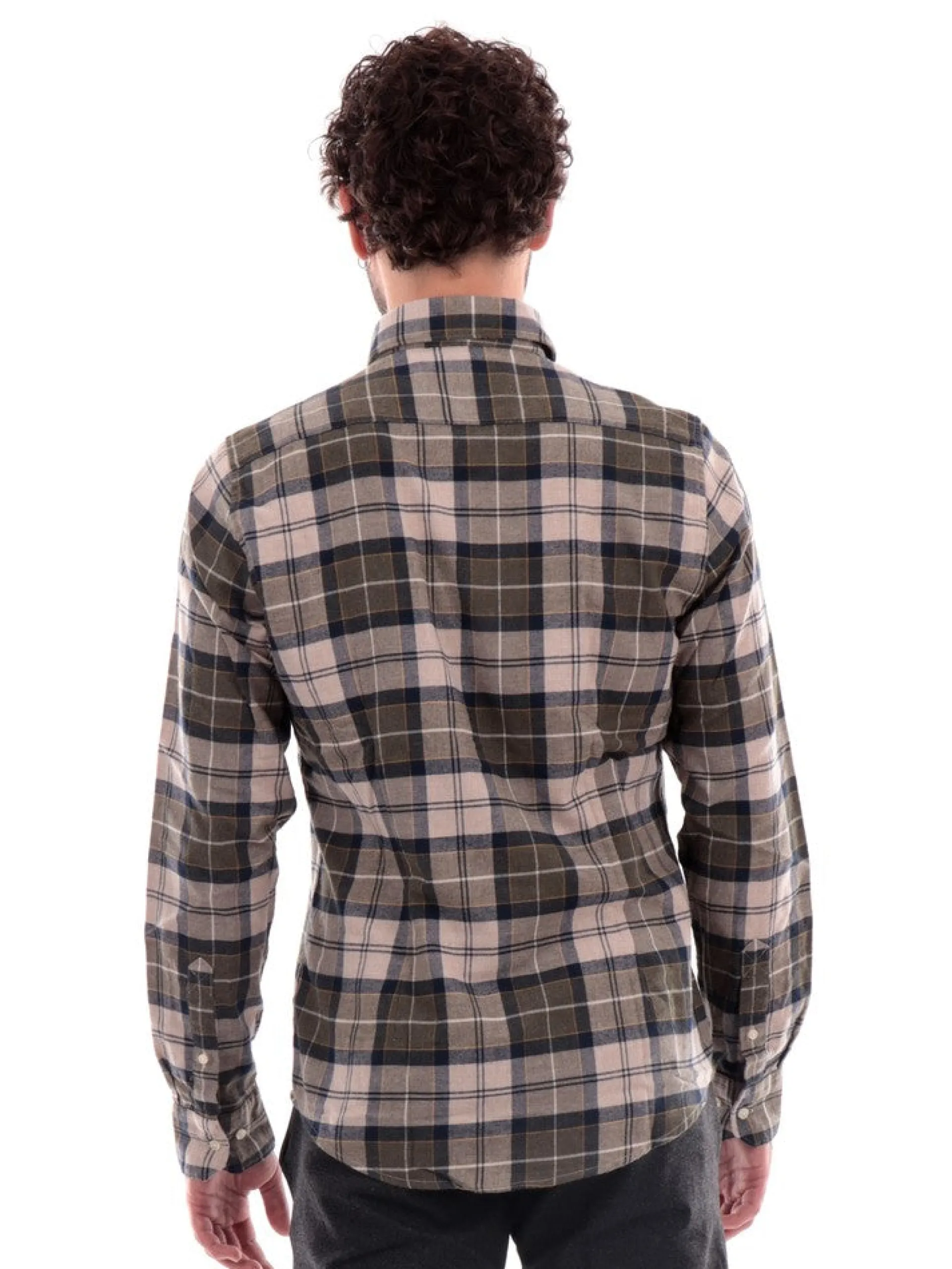 BARBOUR Camicie*Camicia a Quadri da Uomo Fortroser Tailored MSH4991TN16