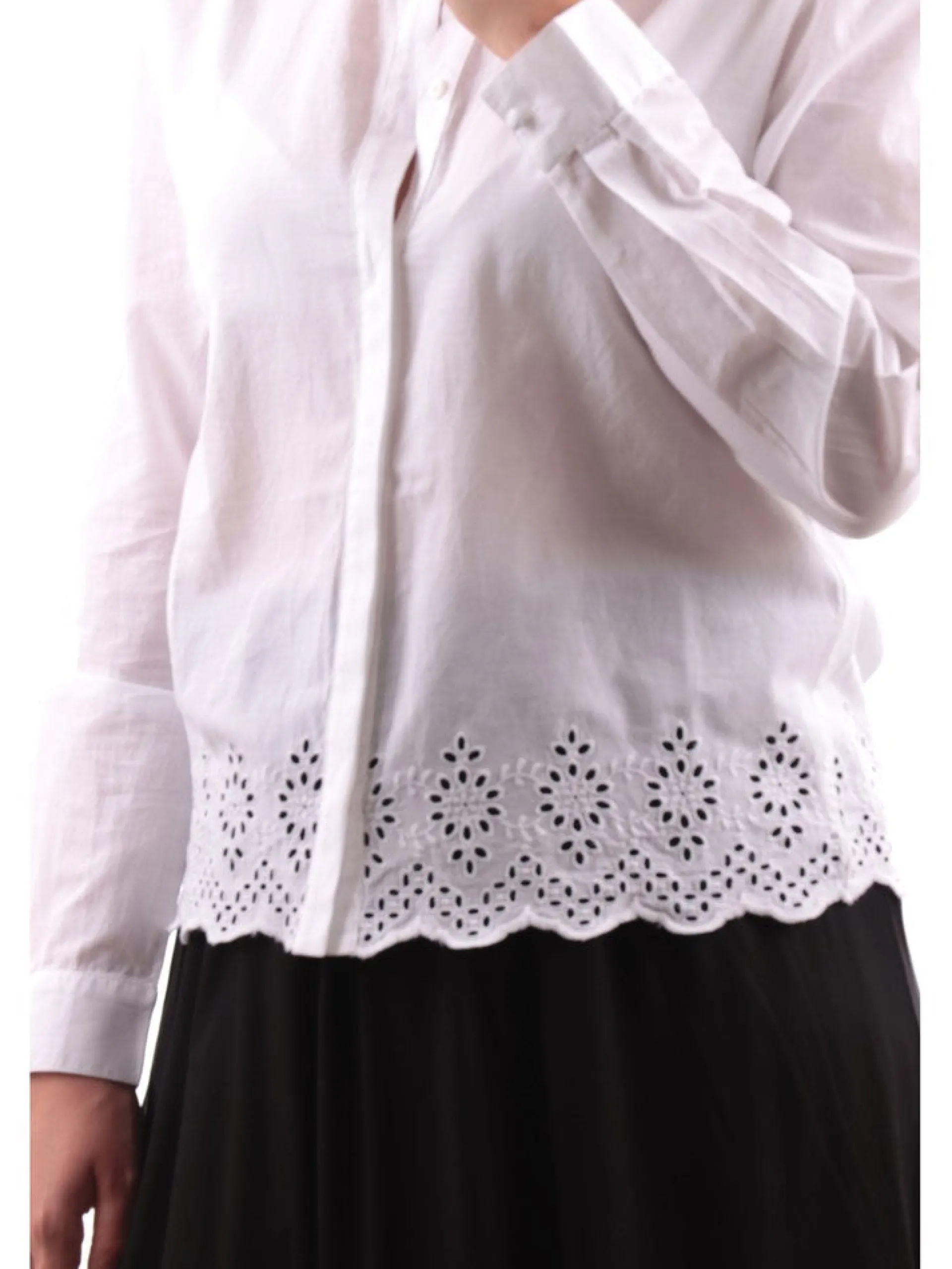 ONLY Top & Camicie*Camicia donna bianca fondo ricamato 15313165