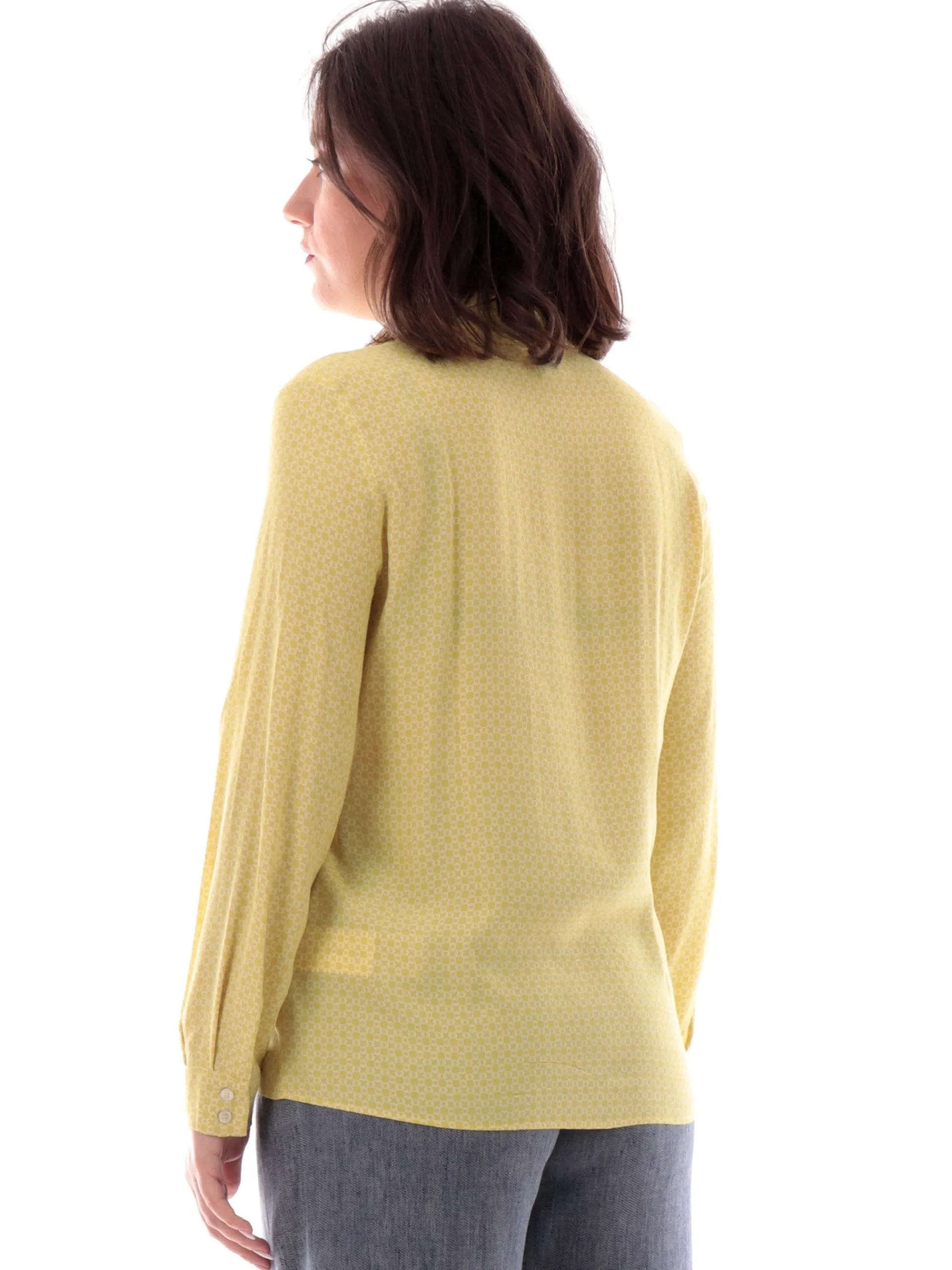 EMME MARELLA Top & Camicie*Camicia gialla da donna fantasia foulard OSSIDO