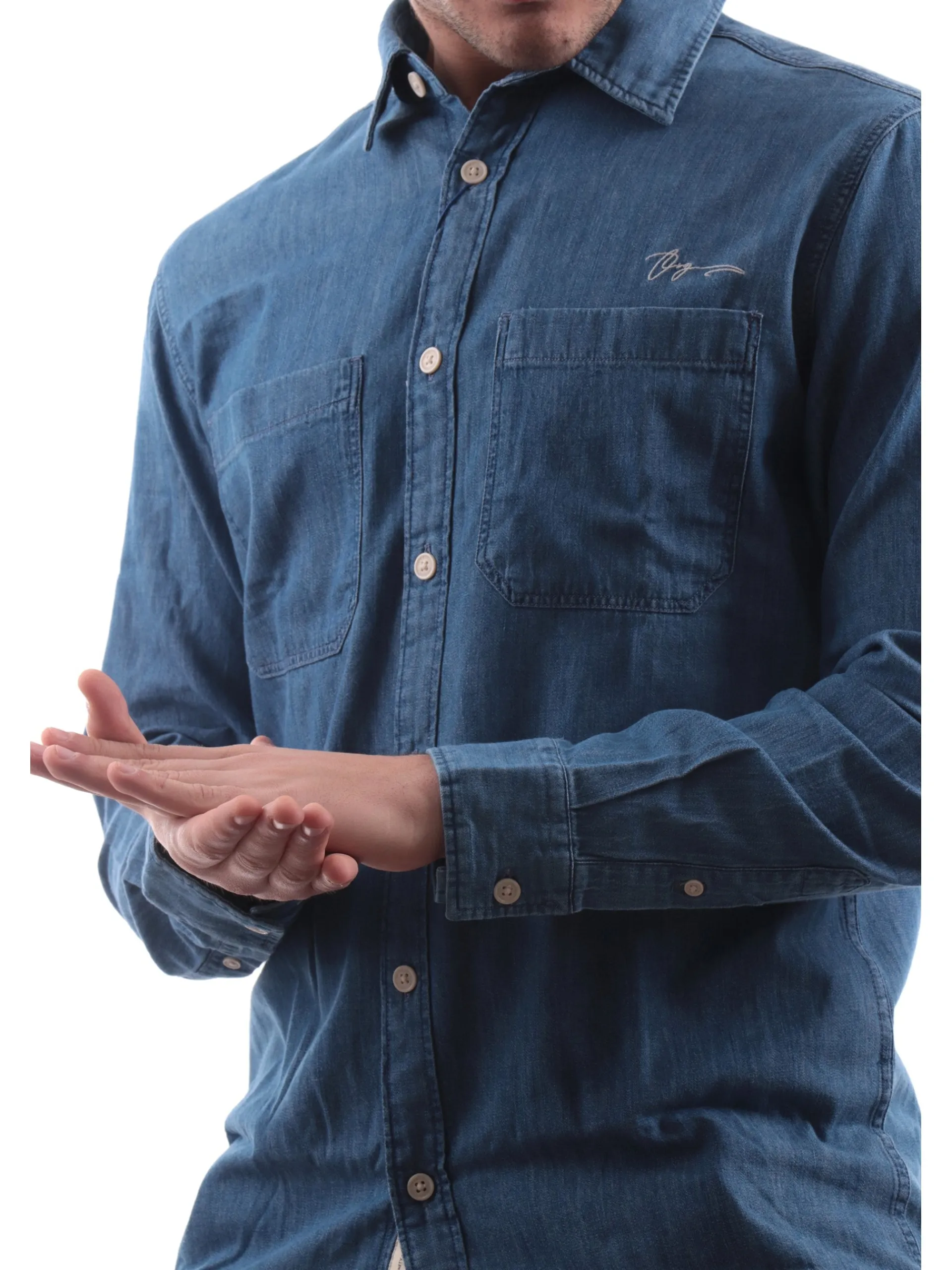 JACK&JONES Camicie*Camicia Jack & Jones jeans da uomo Denim Shirts Ls 12227612