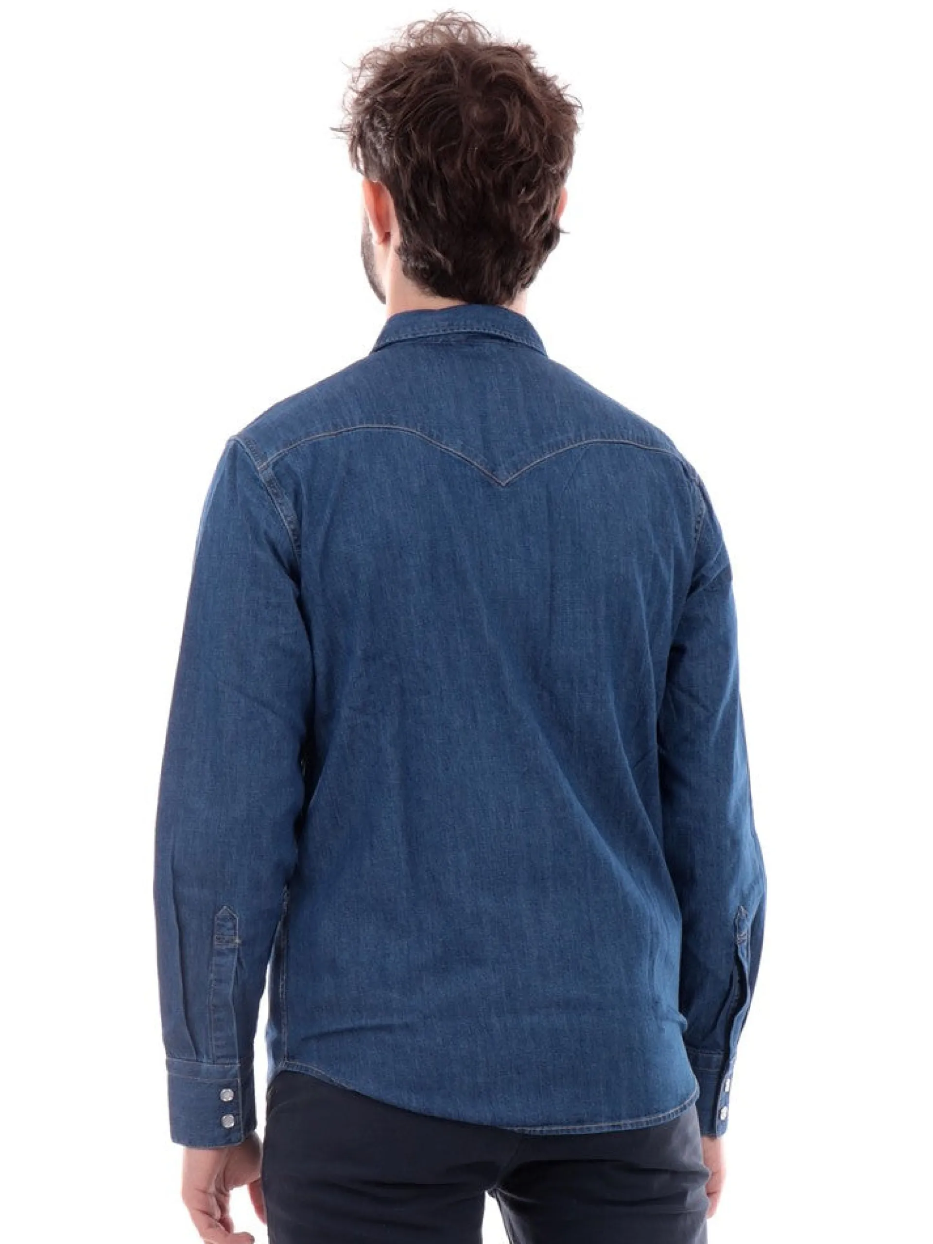 LEVIS Camicie*Camicia jeans da uomo Barstow Western 857440