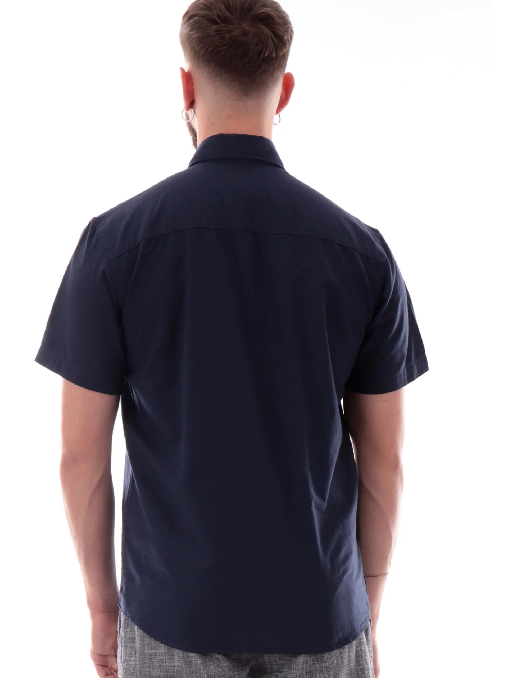 JACK&JONES Camicie*Camicia Maniche corte Blu da uomo jack jones 12276814