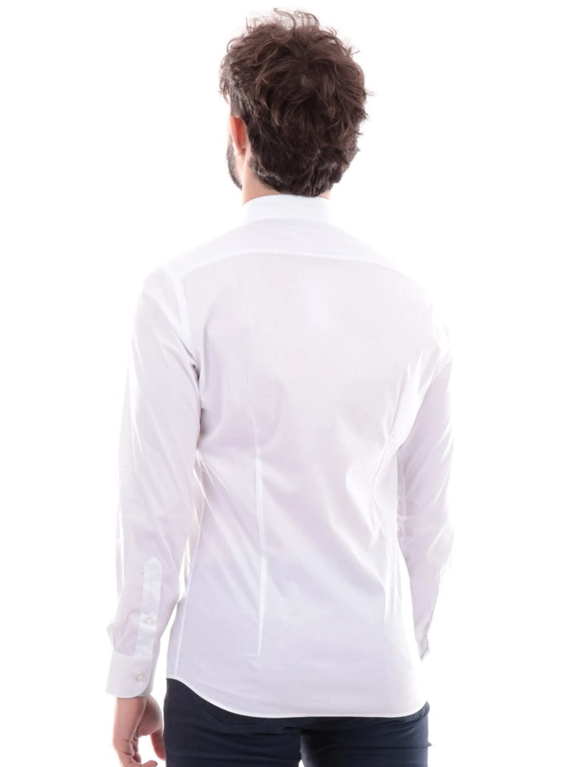 MARCUS Camicie*Camicia bianca da uomo Camicia Stretch Slim Fit 039110TA62L
