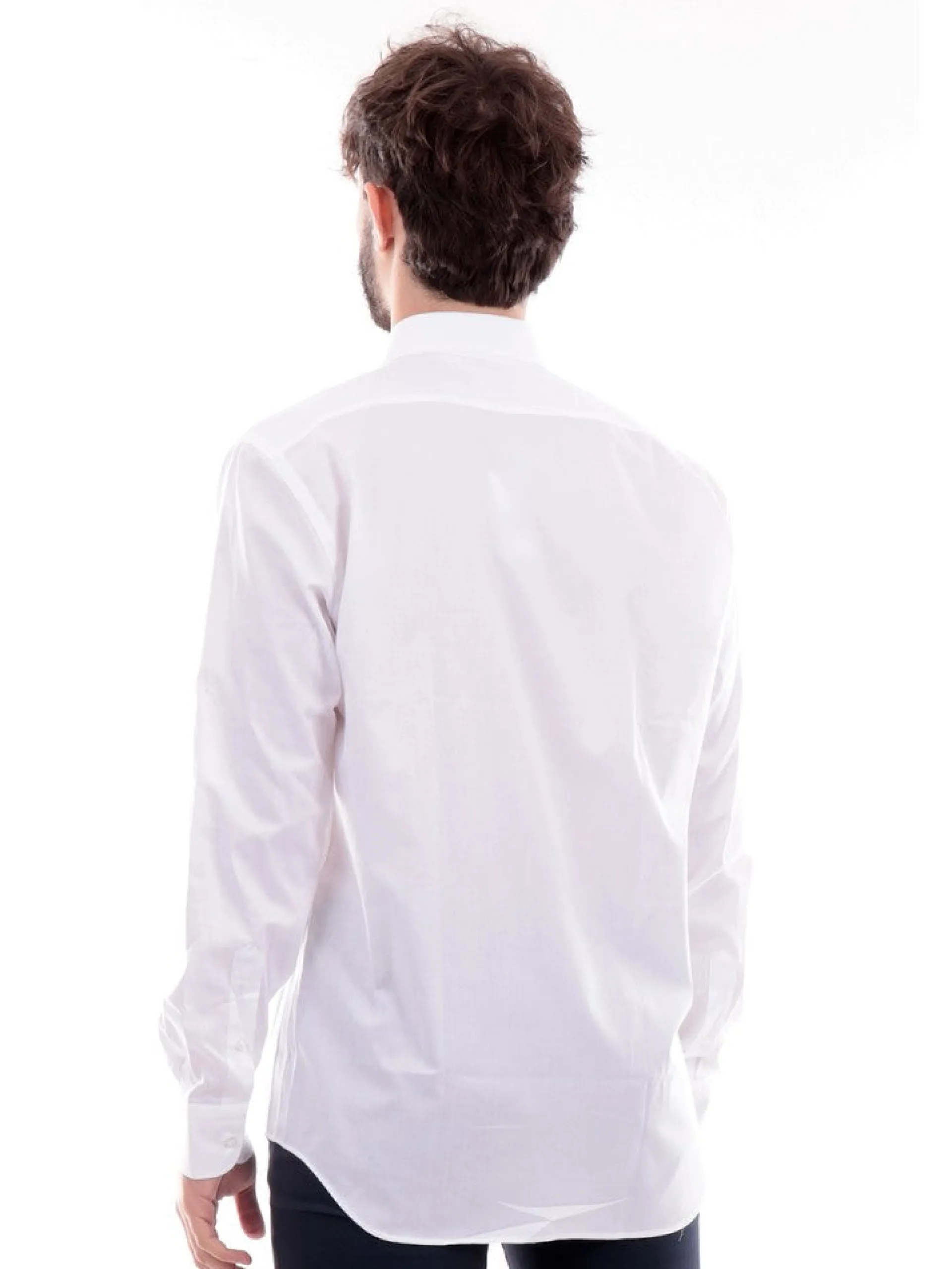 MARCUS Camicie*Camicia bianca da uomo Camicia Twill Regular Fit 028010TB86L