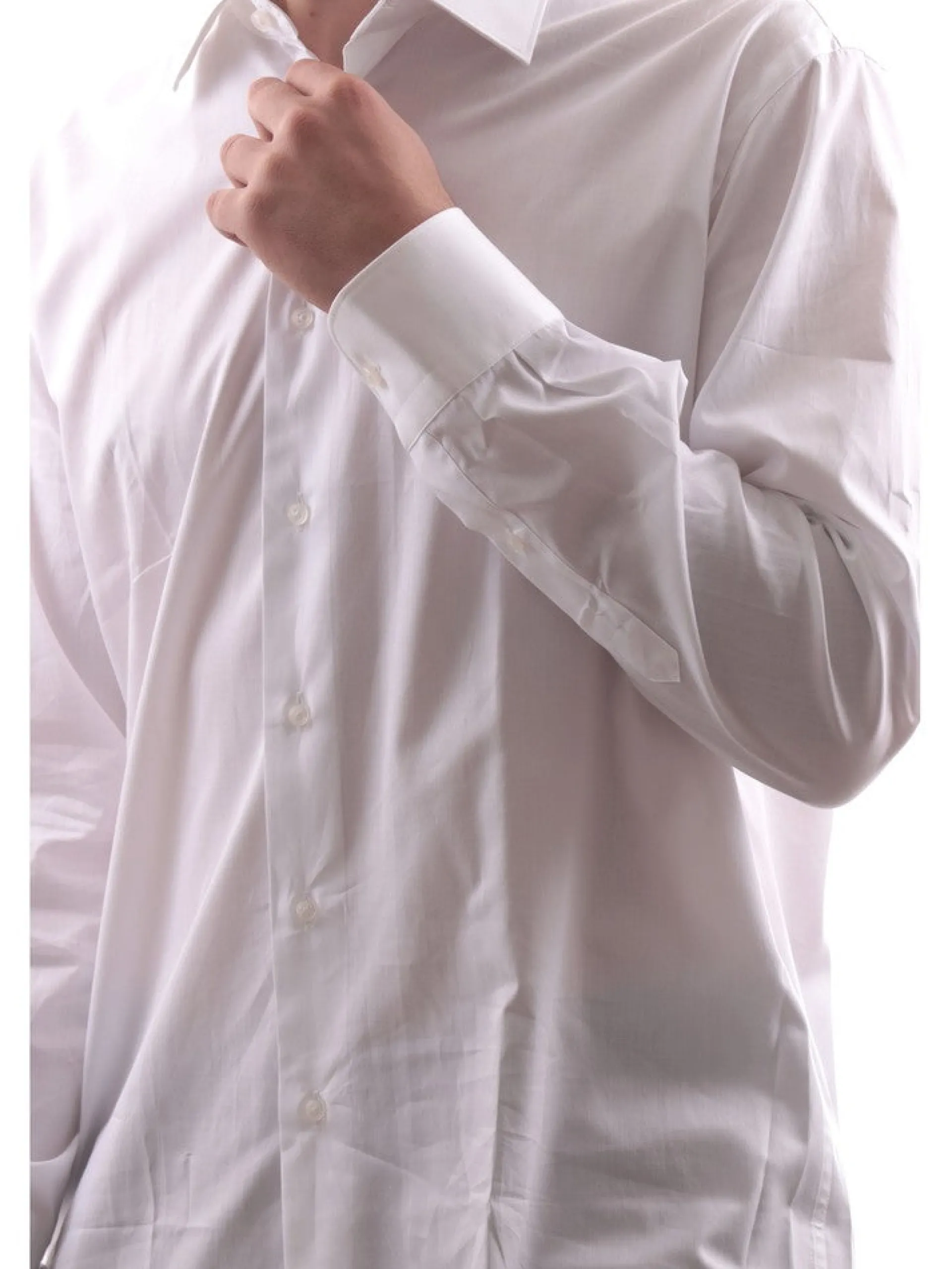 MARCUS Camicie*Camicia bianca da uomo Camicia Twill Regular Fit 028010TB86L