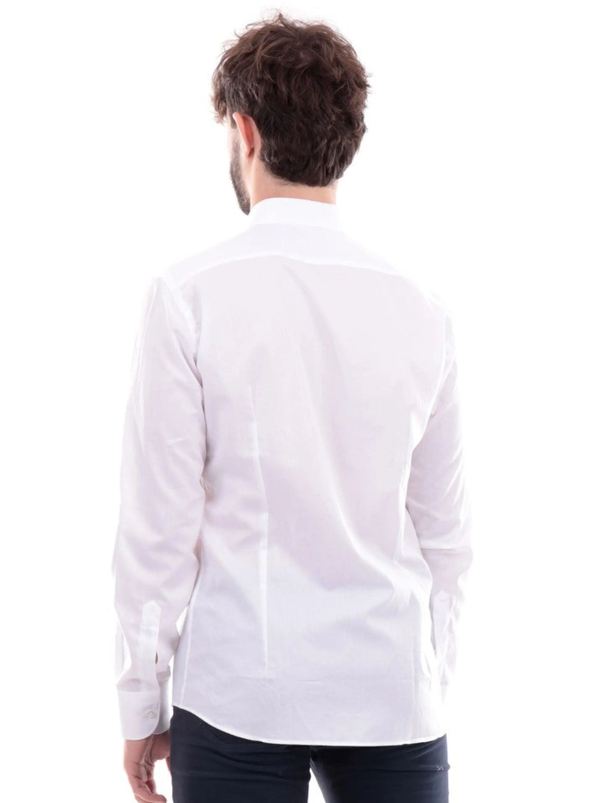 MARCUS Camicie*Camicia bianca da uomo Camicia Twill Modern Fit 028010TB84L