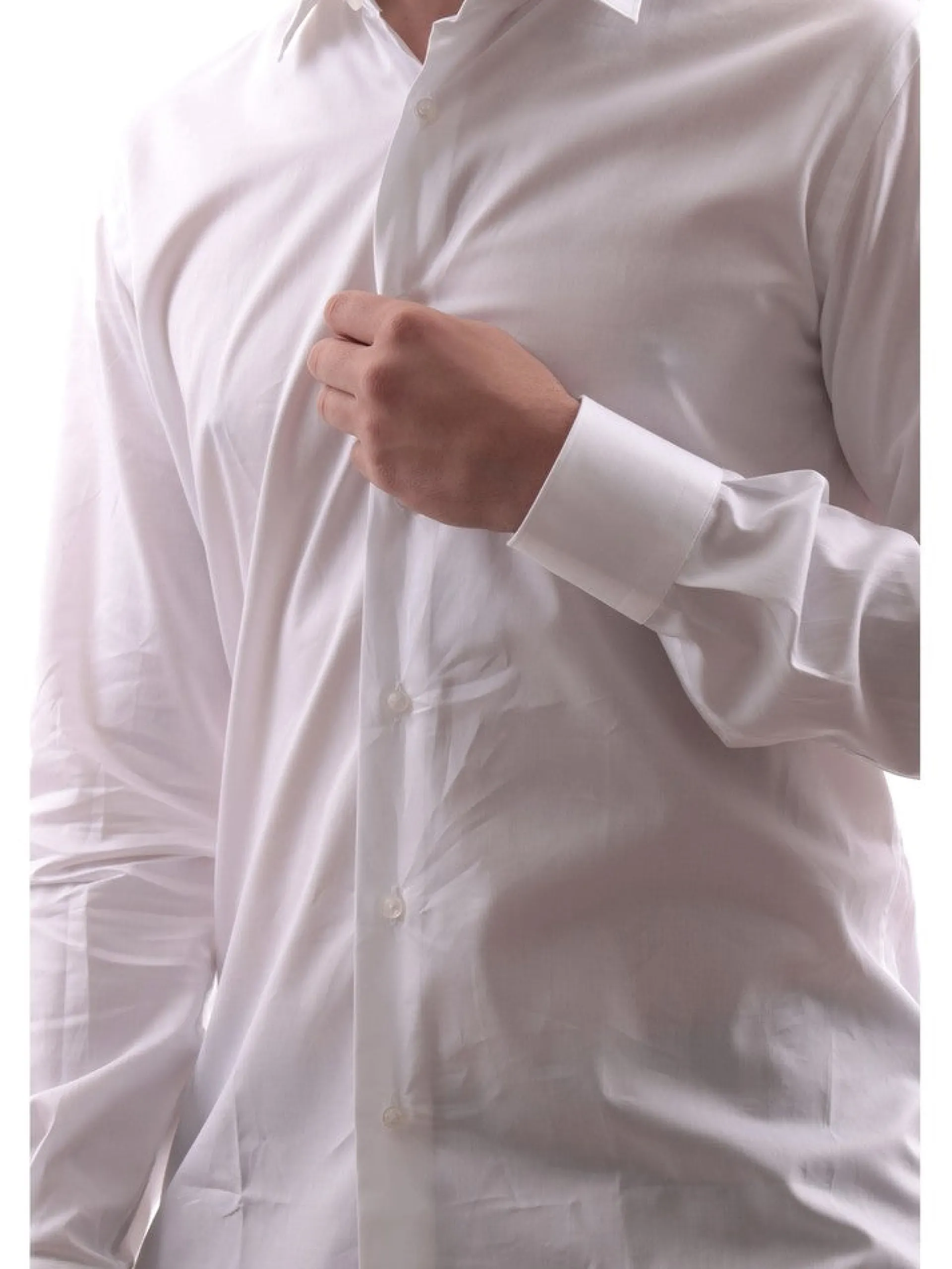 MARCUS Camicie*Camicia bianca da uomo Camicia Twill Modern Fit 028010TB84L