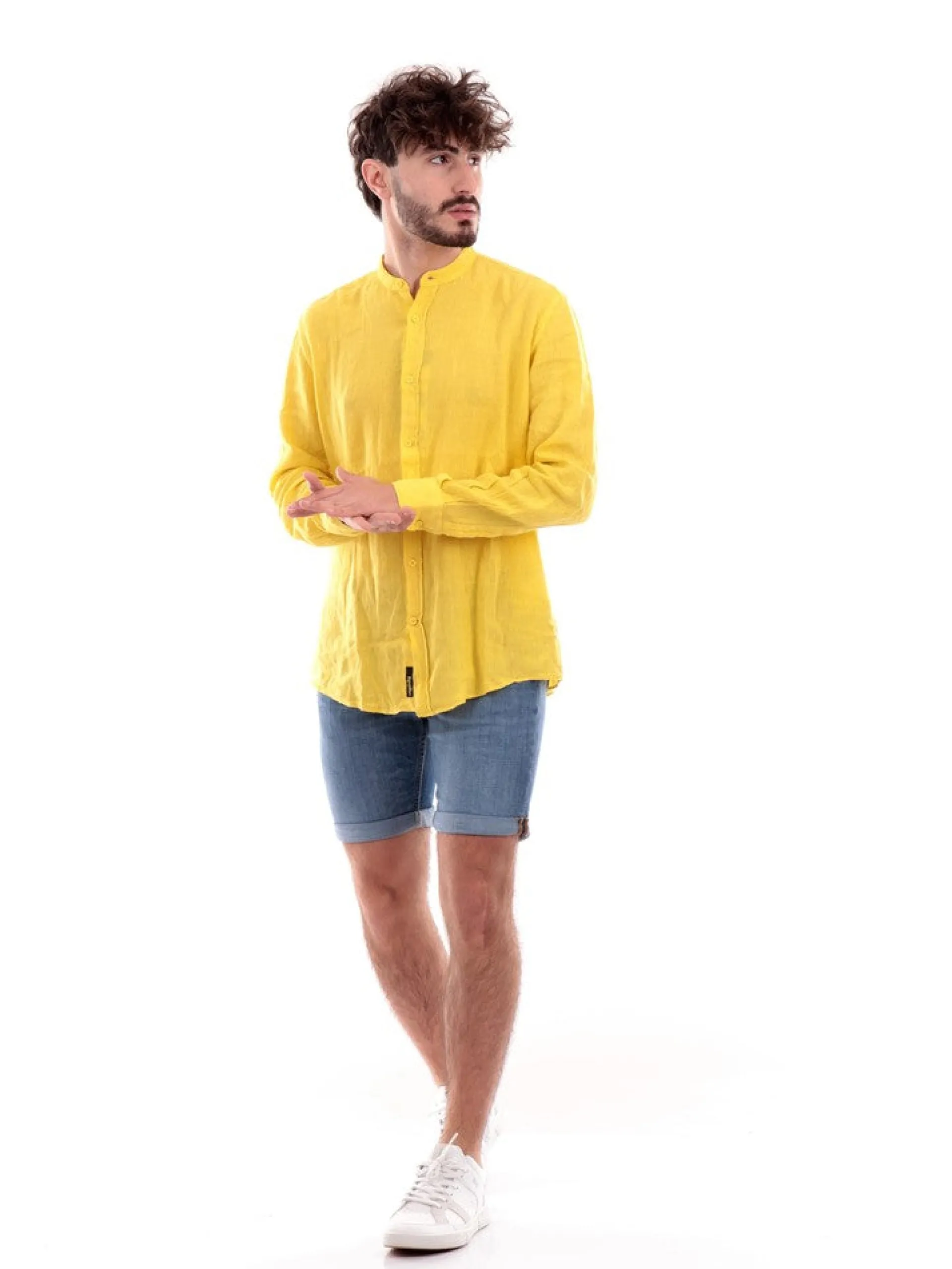 REFRIGIWEAR Camicie*Camicia gialla da uomo Cape Girardeau C10100