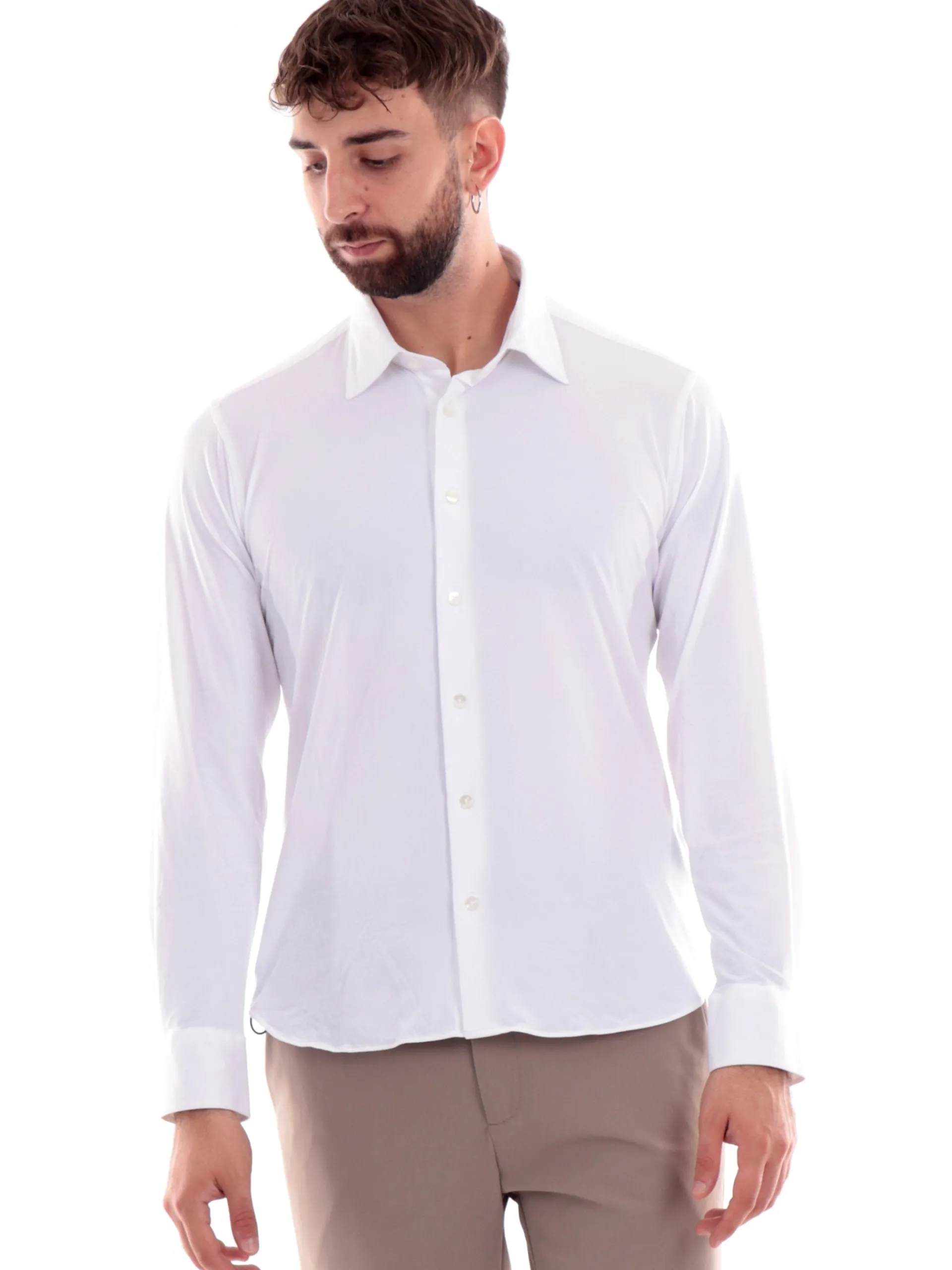 RRD Camicie*Camicia bianca da uomo Oxford W24250