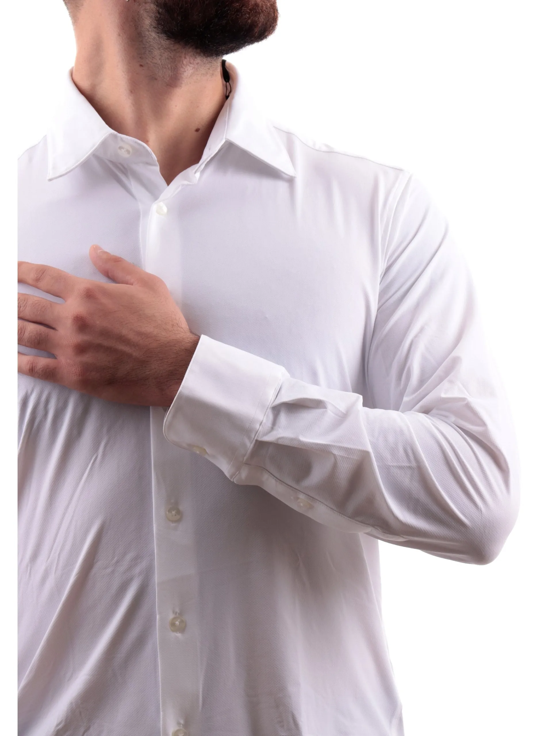 RRD Camicie*Camicia bianca da uomo Oxford W24250