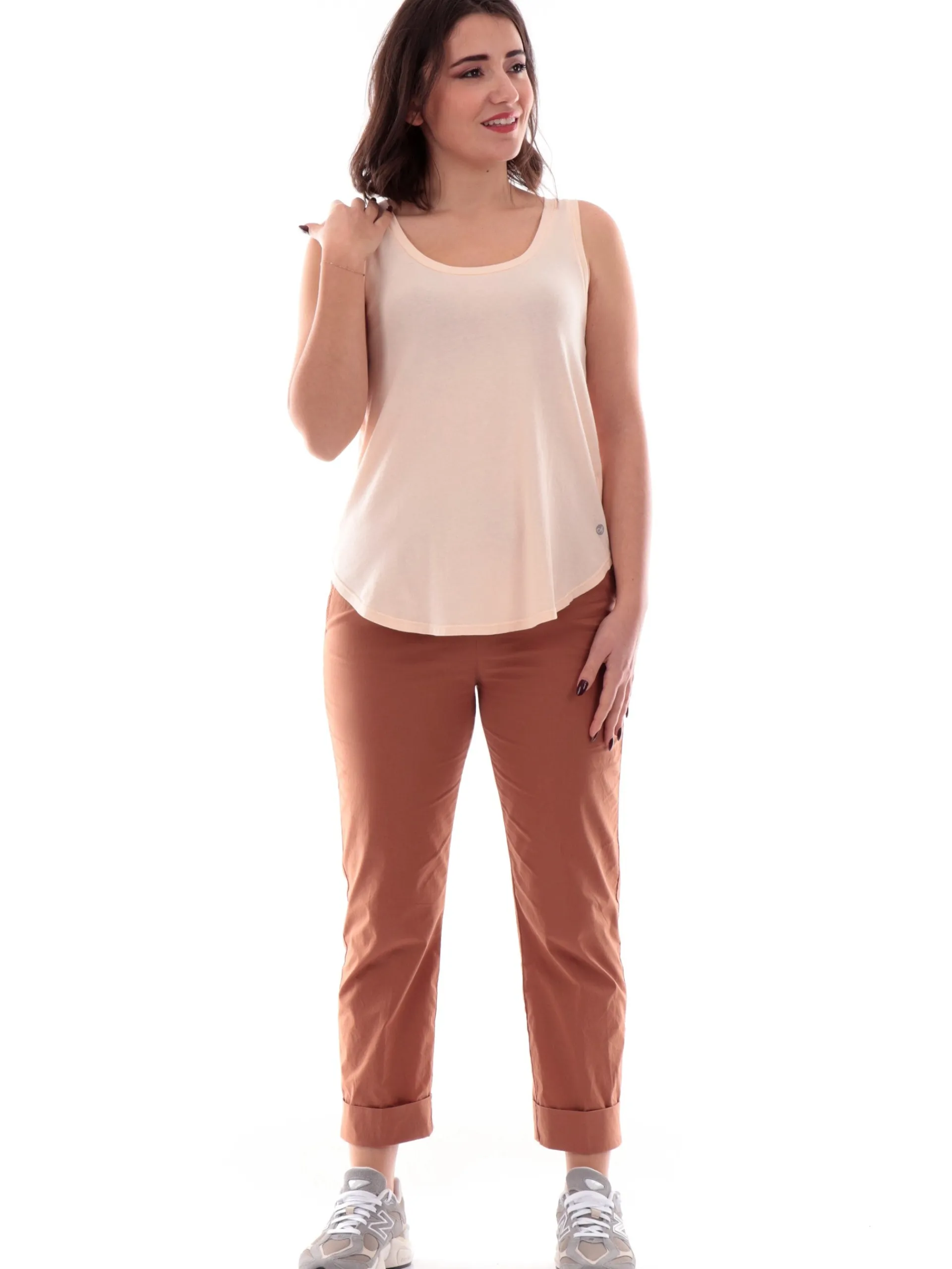 DEHA Maglie*Canotta Arancione da donna A0069037303