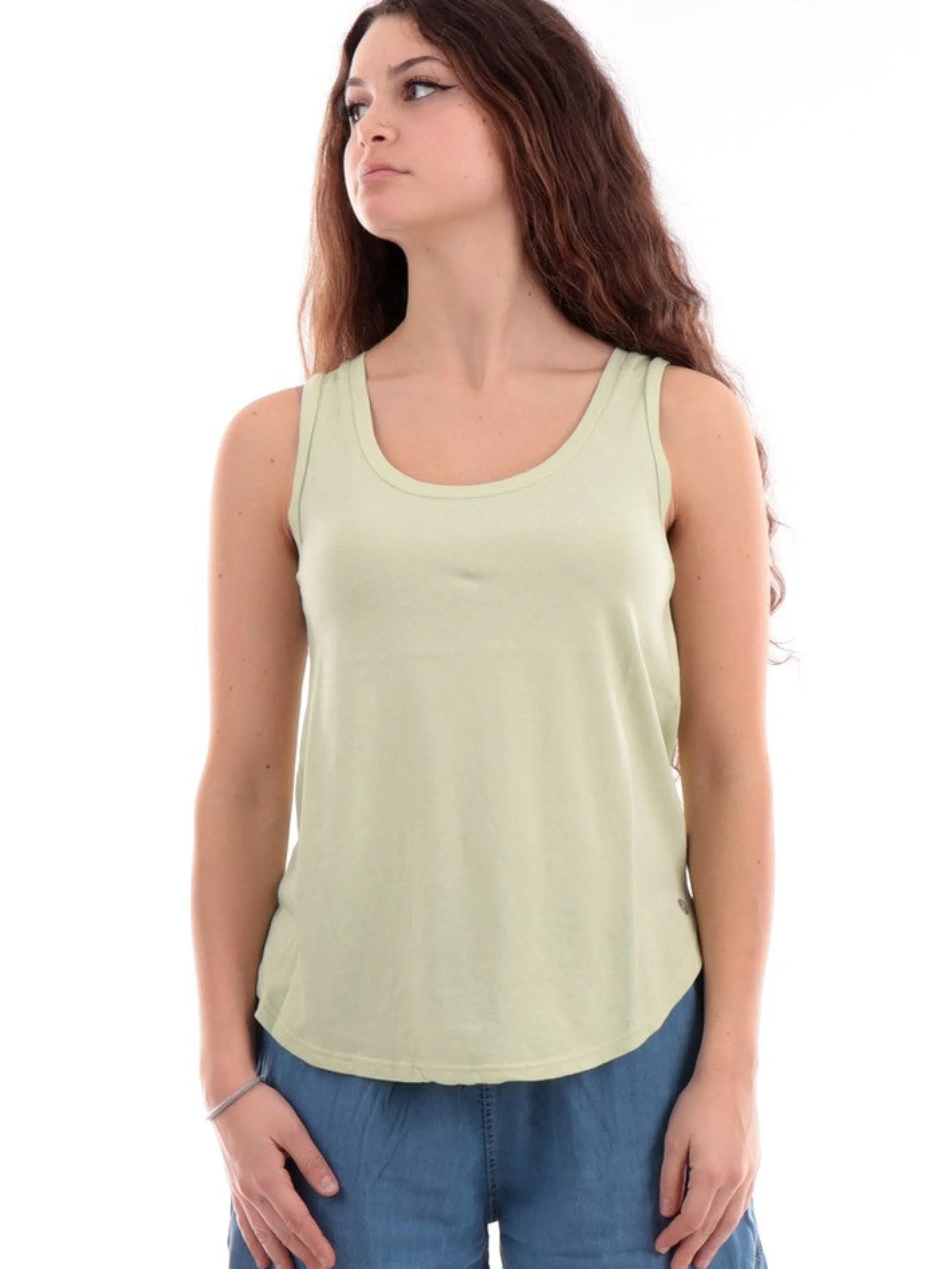 DEHA Maglie*Canotta Verde da donna A006801