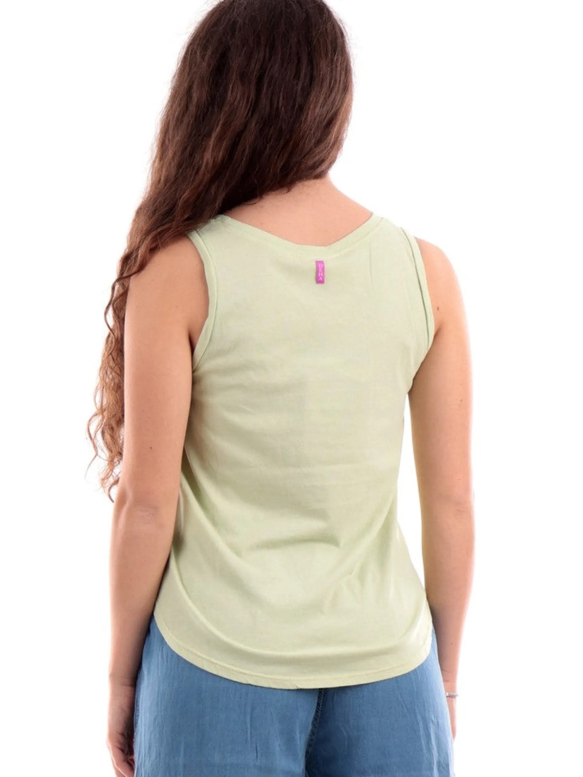 DEHA Maglie*Canotta Verde da donna A006801