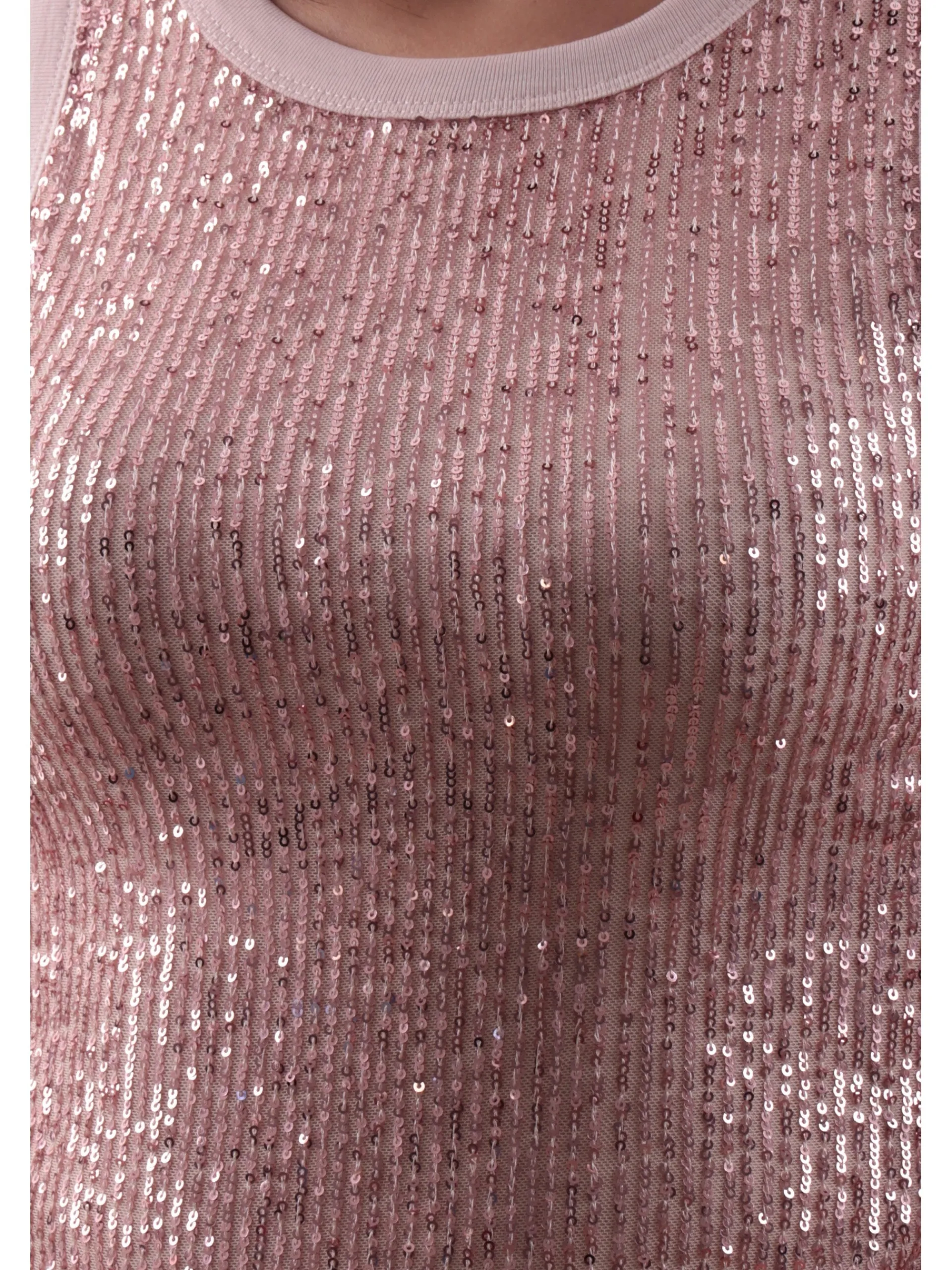 GUESS Maglie*Canotta rosa da donna W5GP06KCS10 Alexis tank top