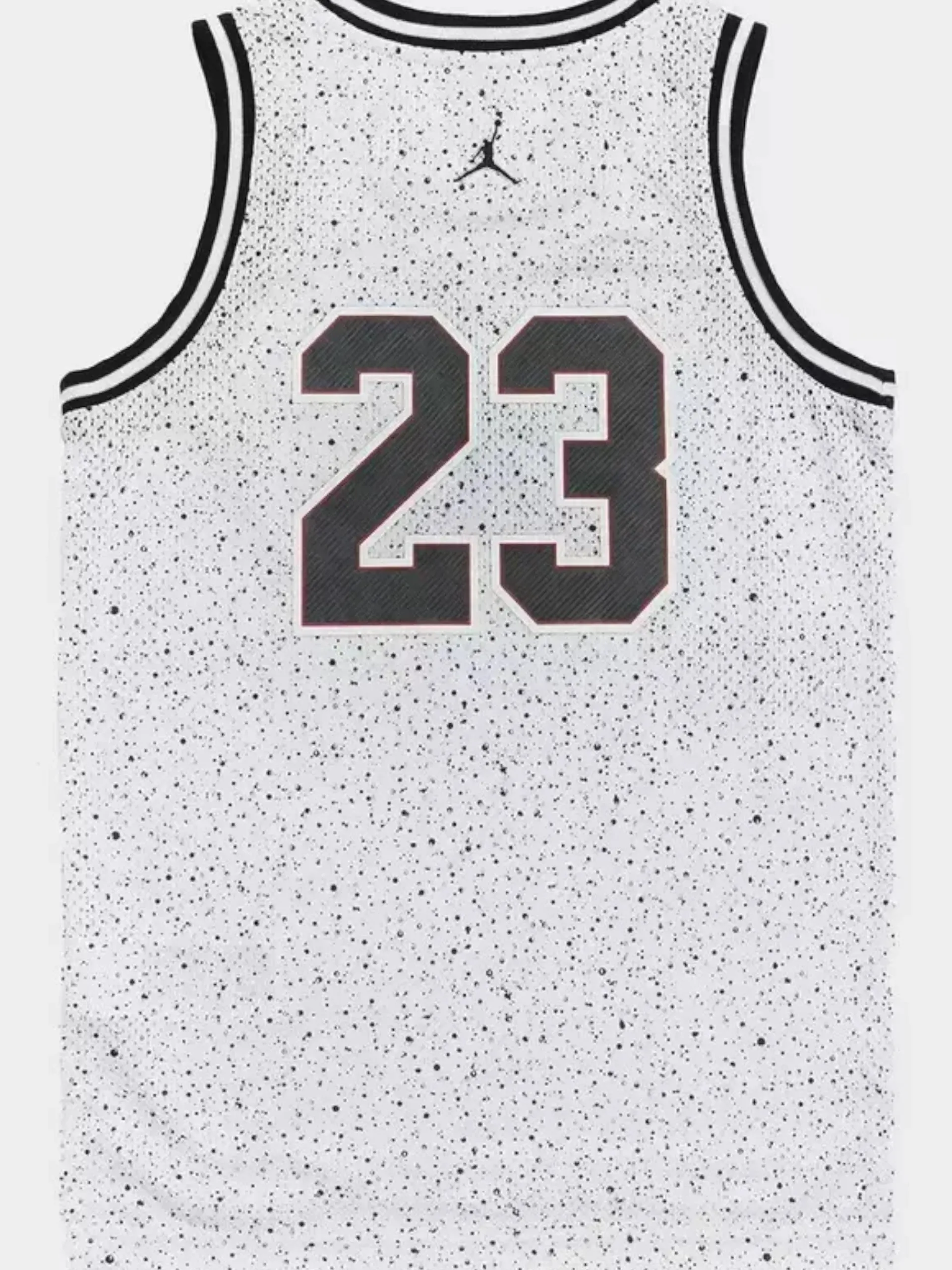 NIKE JORDAN T-Shirt*Canotta Jordan basket bianca da bambino con patch 95D955
