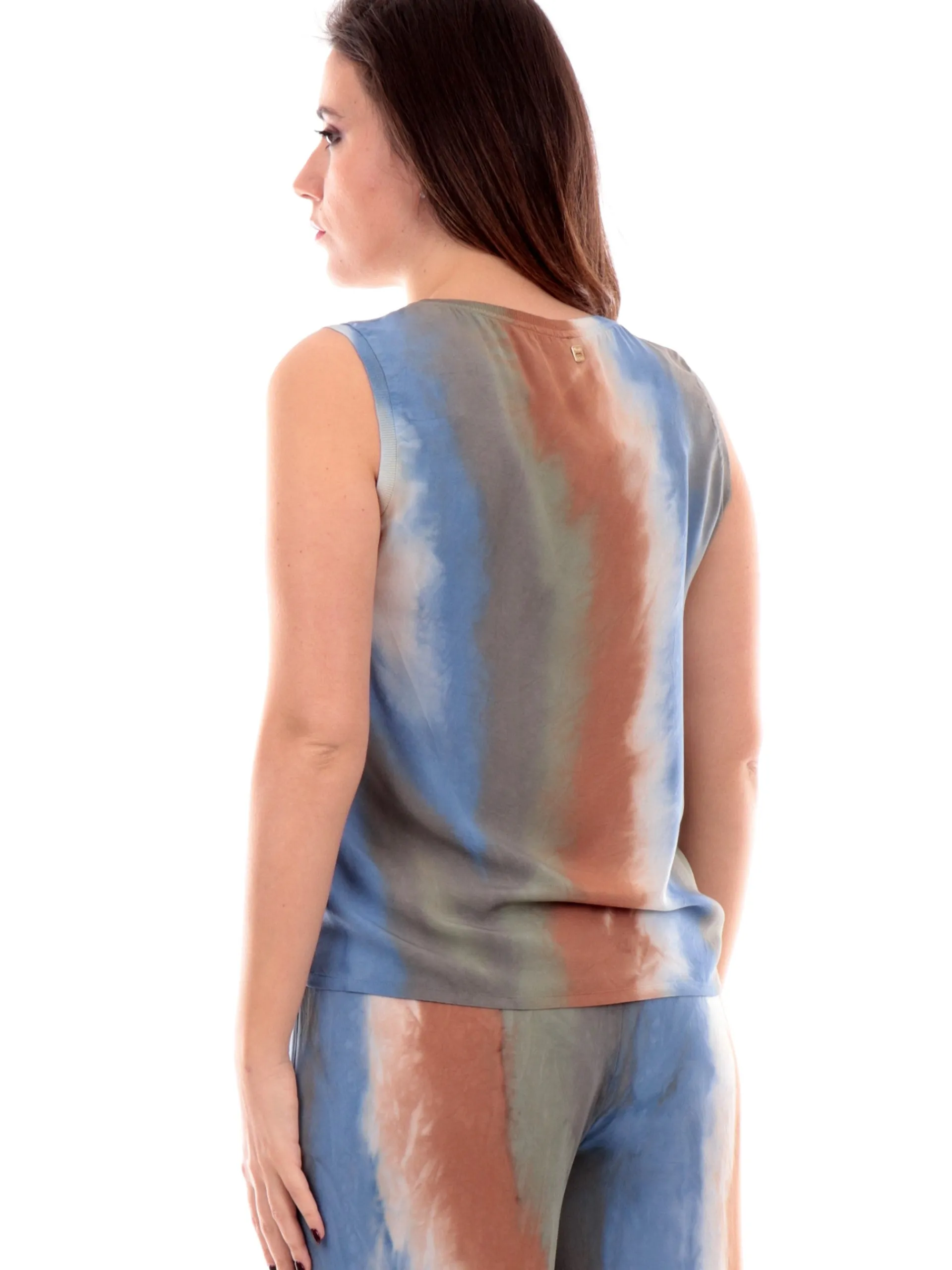 MANILA GRACE Maglie*Canotta multicolor da donna A276VCMA