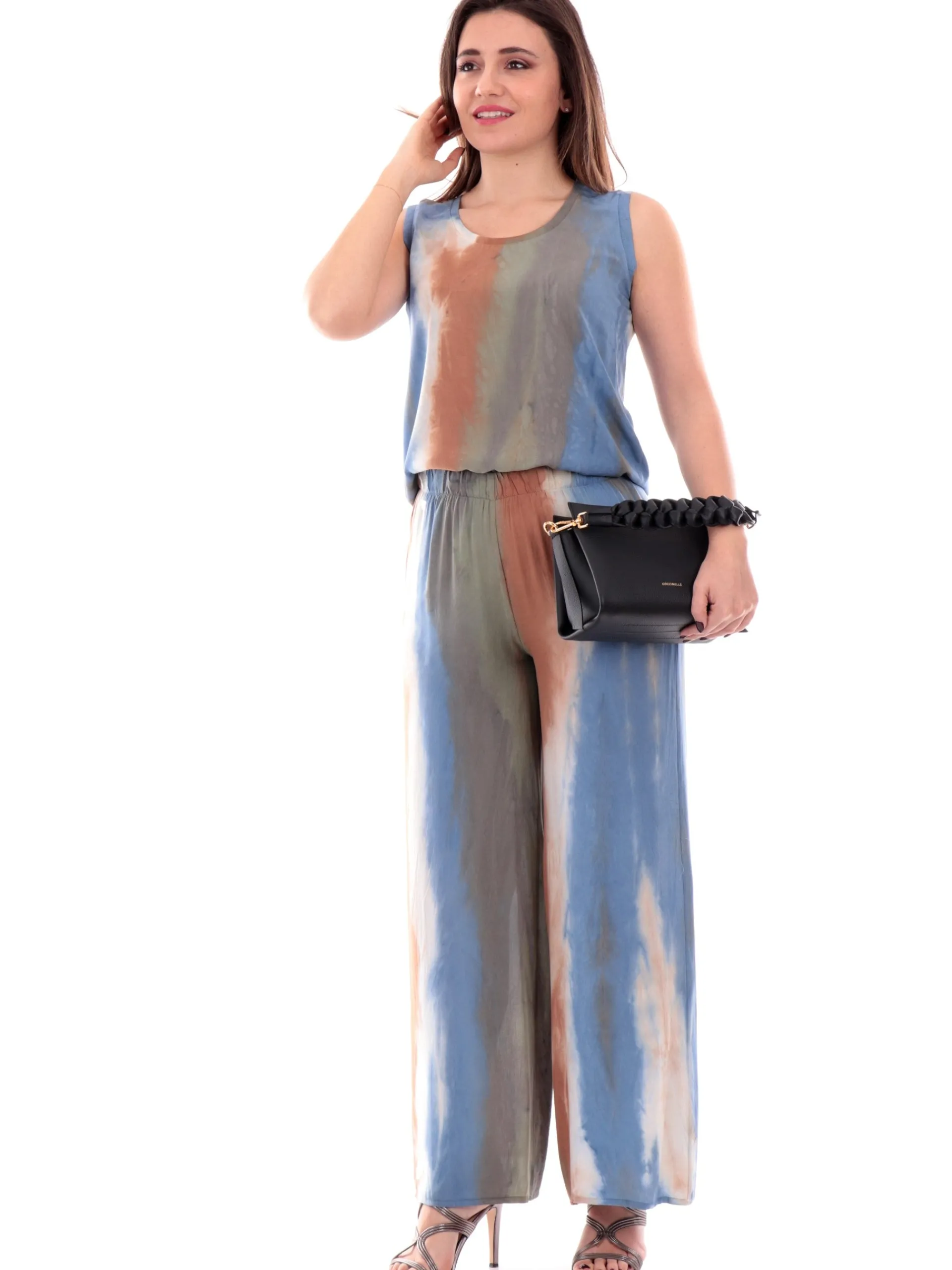 MANILA GRACE Maglie*Canotta multicolor da donna A276VCMA