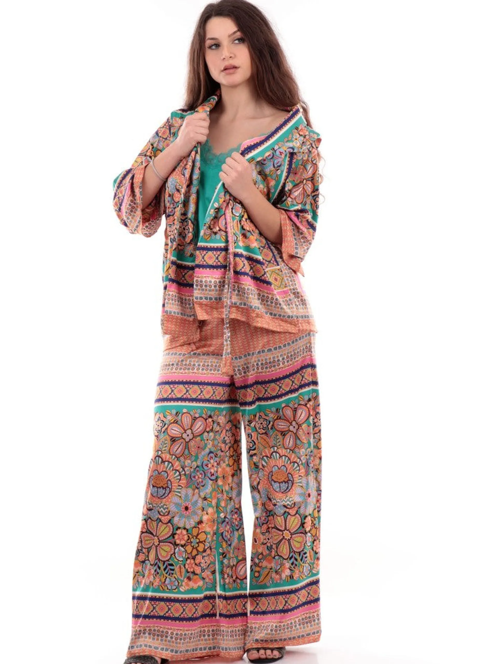 MOLLYBRACKEN Maglie*Canotta Molly Bracken verde da donna TR188CP