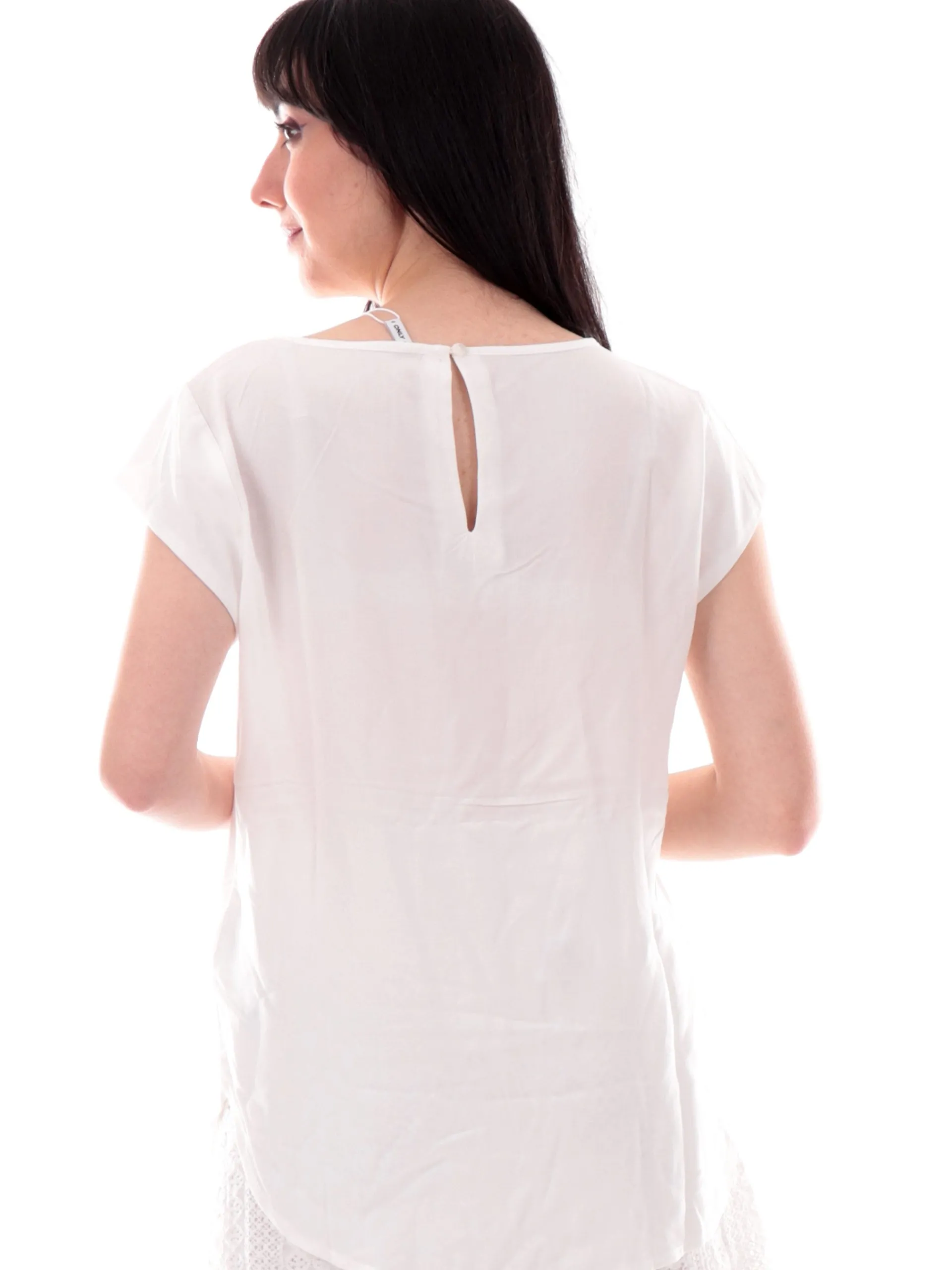 ONLY Maglie*Canotta bianca da donna 15222173
