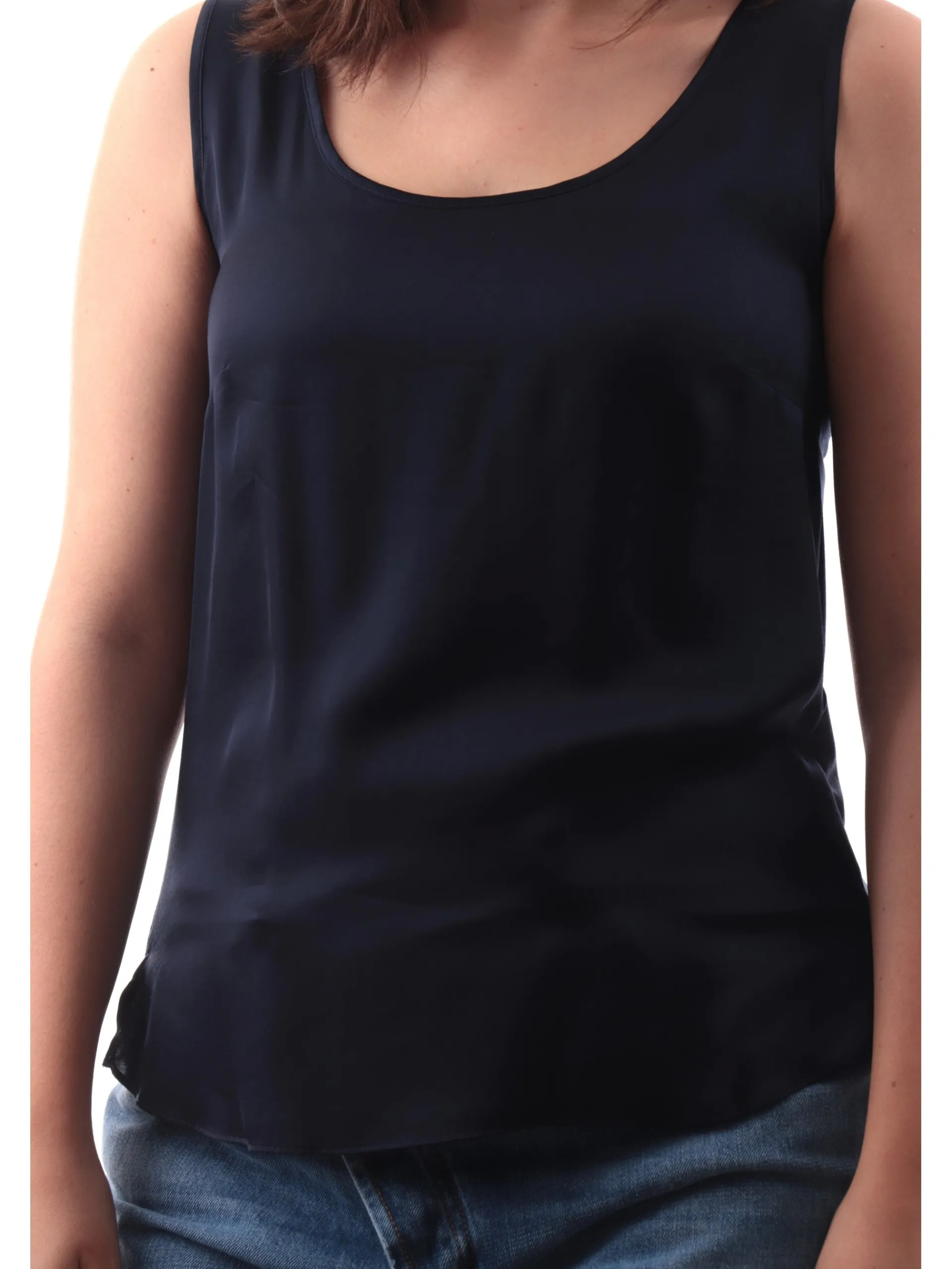 ANIS Maglie*Canotta raso blu da donna 251C1048 304