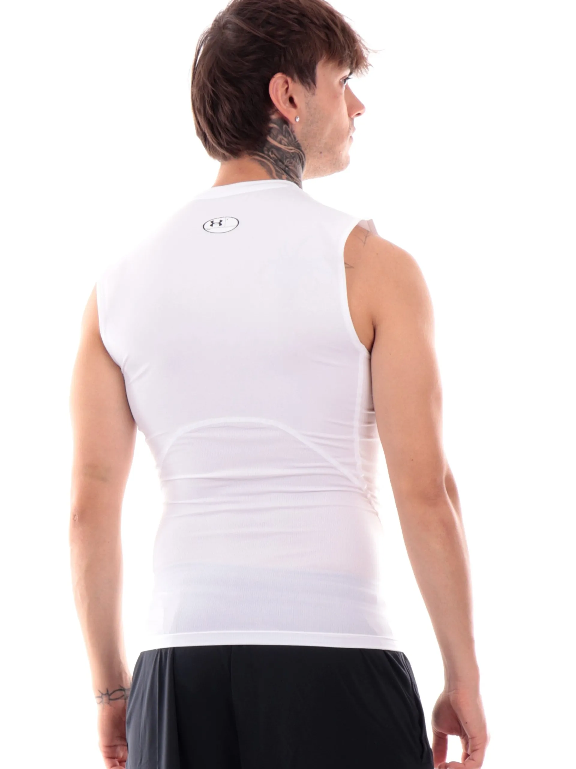 UNDER ARMOUR Maglie*Canotta bianca da uomo tessuto tecnico 13615220