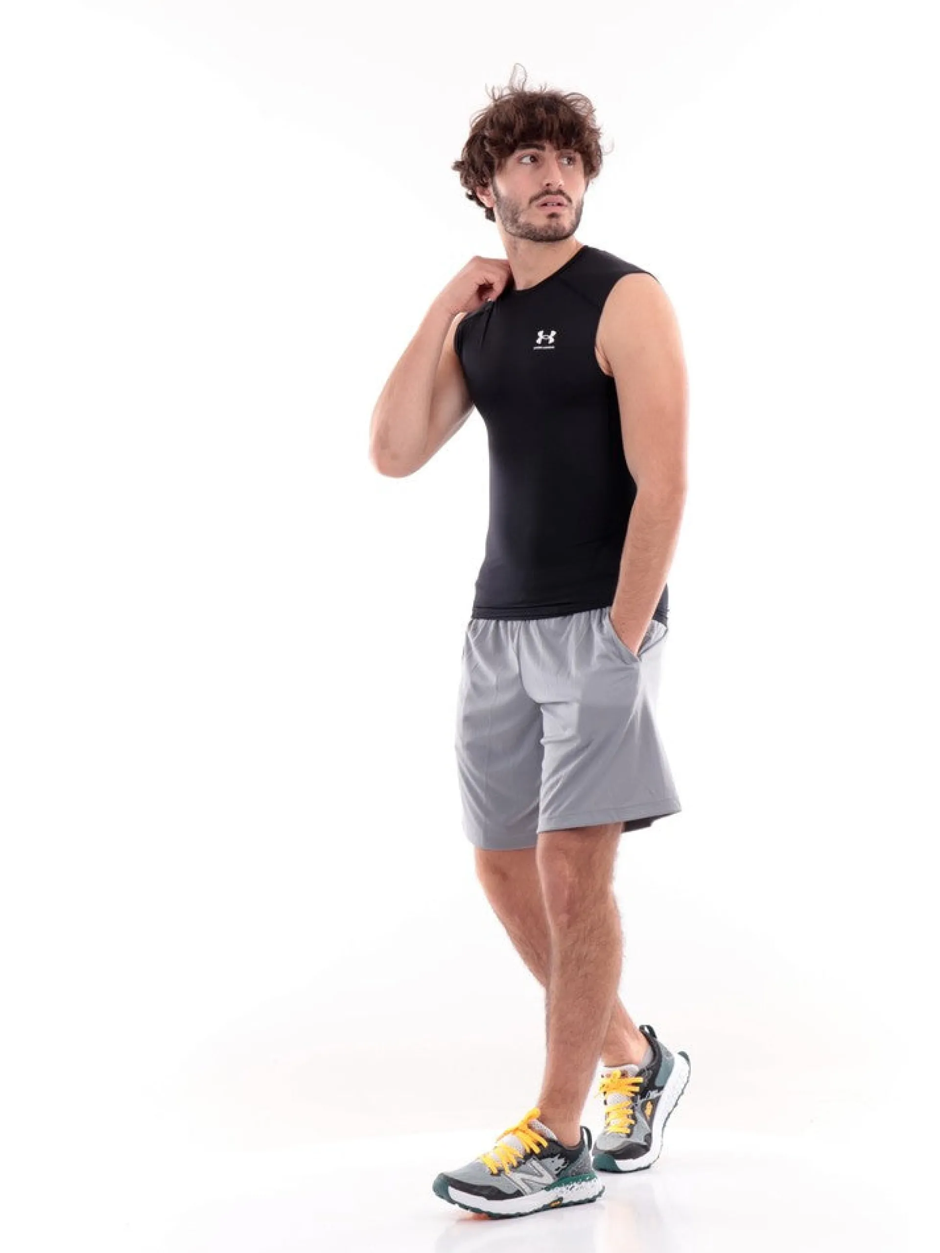 UNDER ARMOUR Maglie*Canotta nera da uomo 13615220