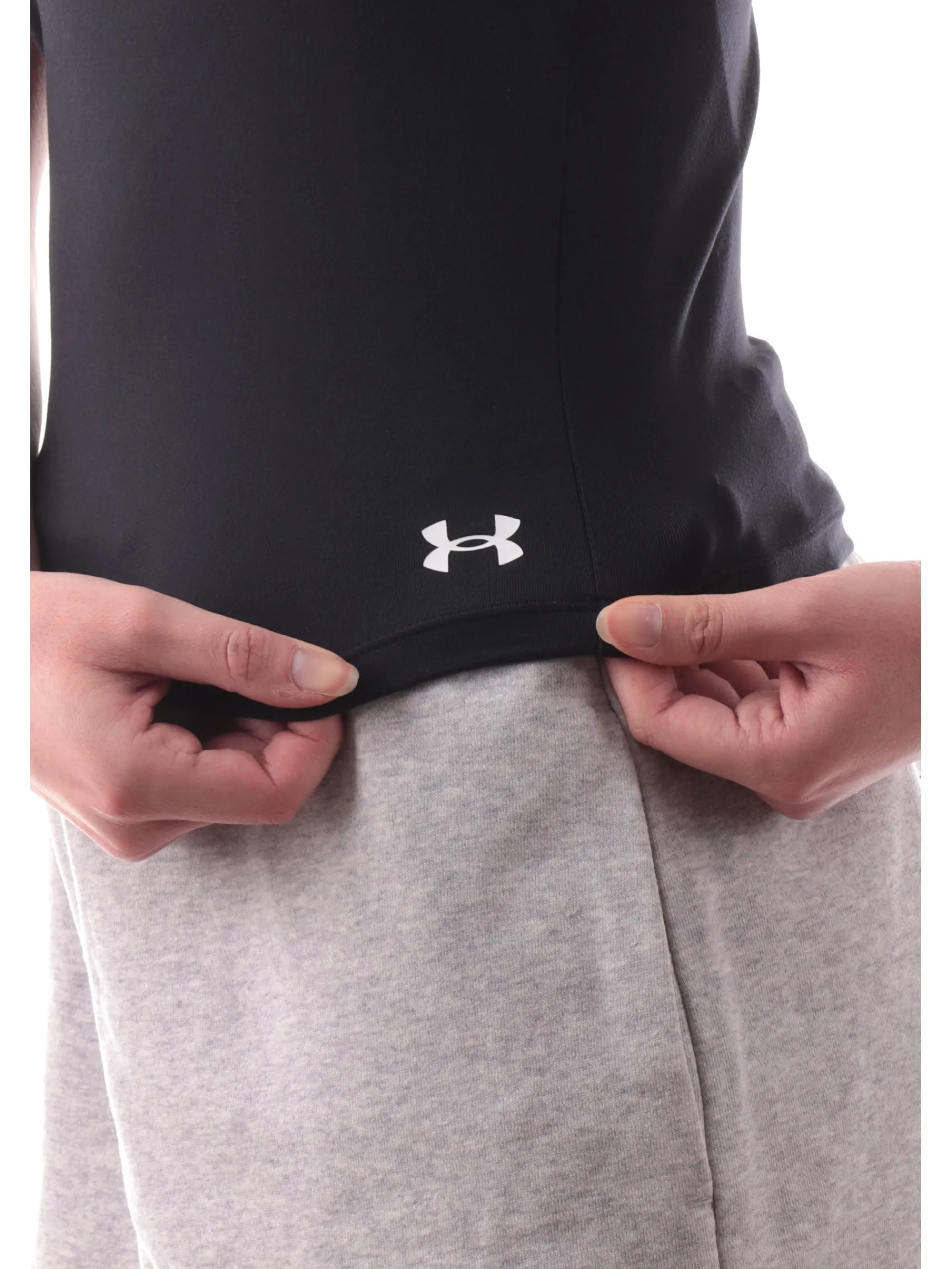 UNDER ARMOUR Maglie*Canotta nera tessuto tecnico da donna Motion Highneck Tank 13903670