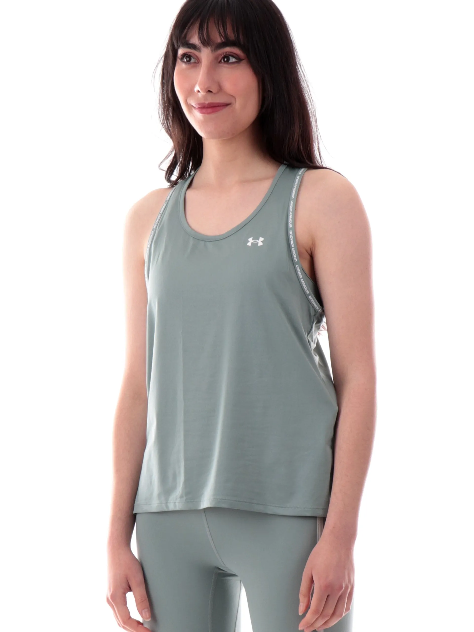 UNDER ARMOUR Maglie*Canotta tecnica verde da donna Knockout Tank 13898510