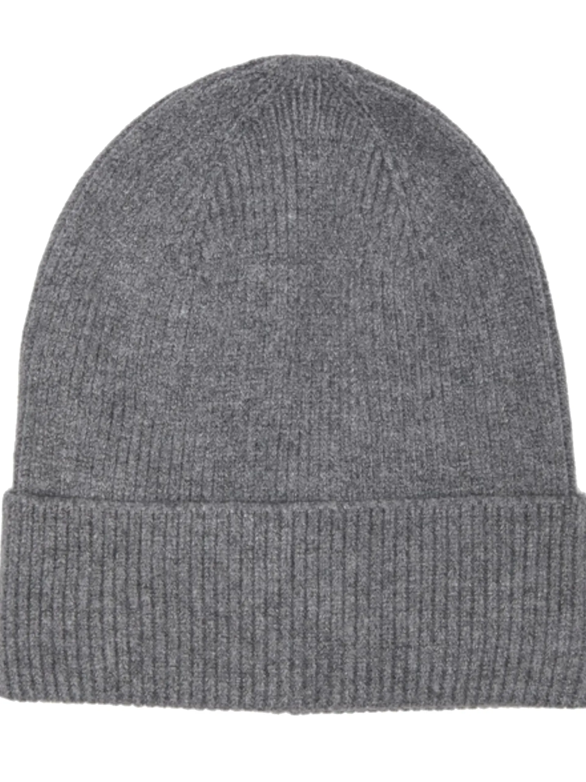 ONLY Cappelli*Cappello a costine grigio con risvolto 15274342