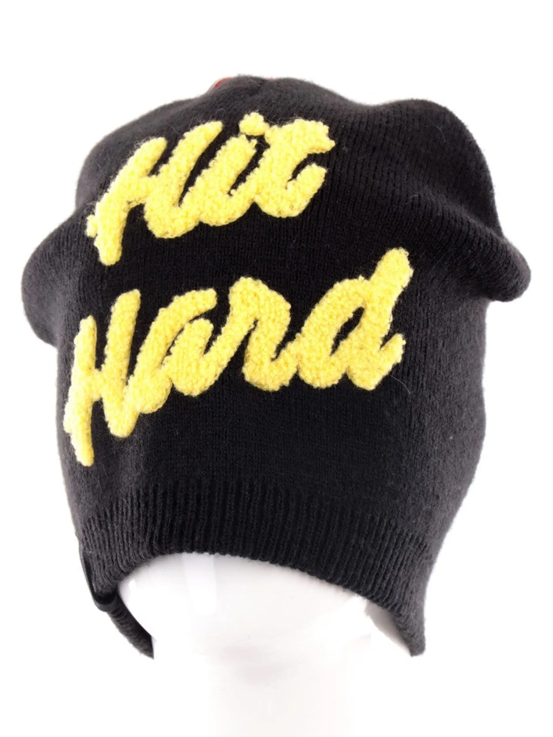 BREKKA Cappelli*Cappello nero da bambino Fly Down Long BRFJ7025