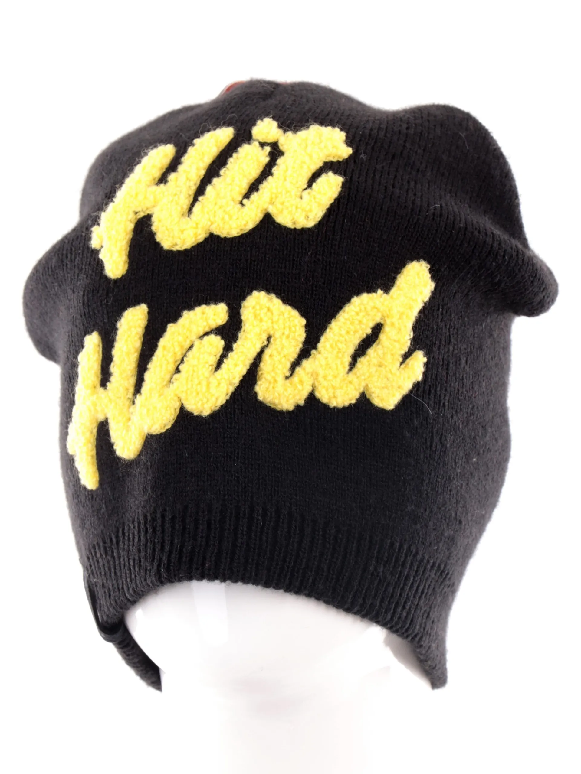 BREKKA Cappelli*Cappello nero da bambino Fly Down Long BRFJ7025