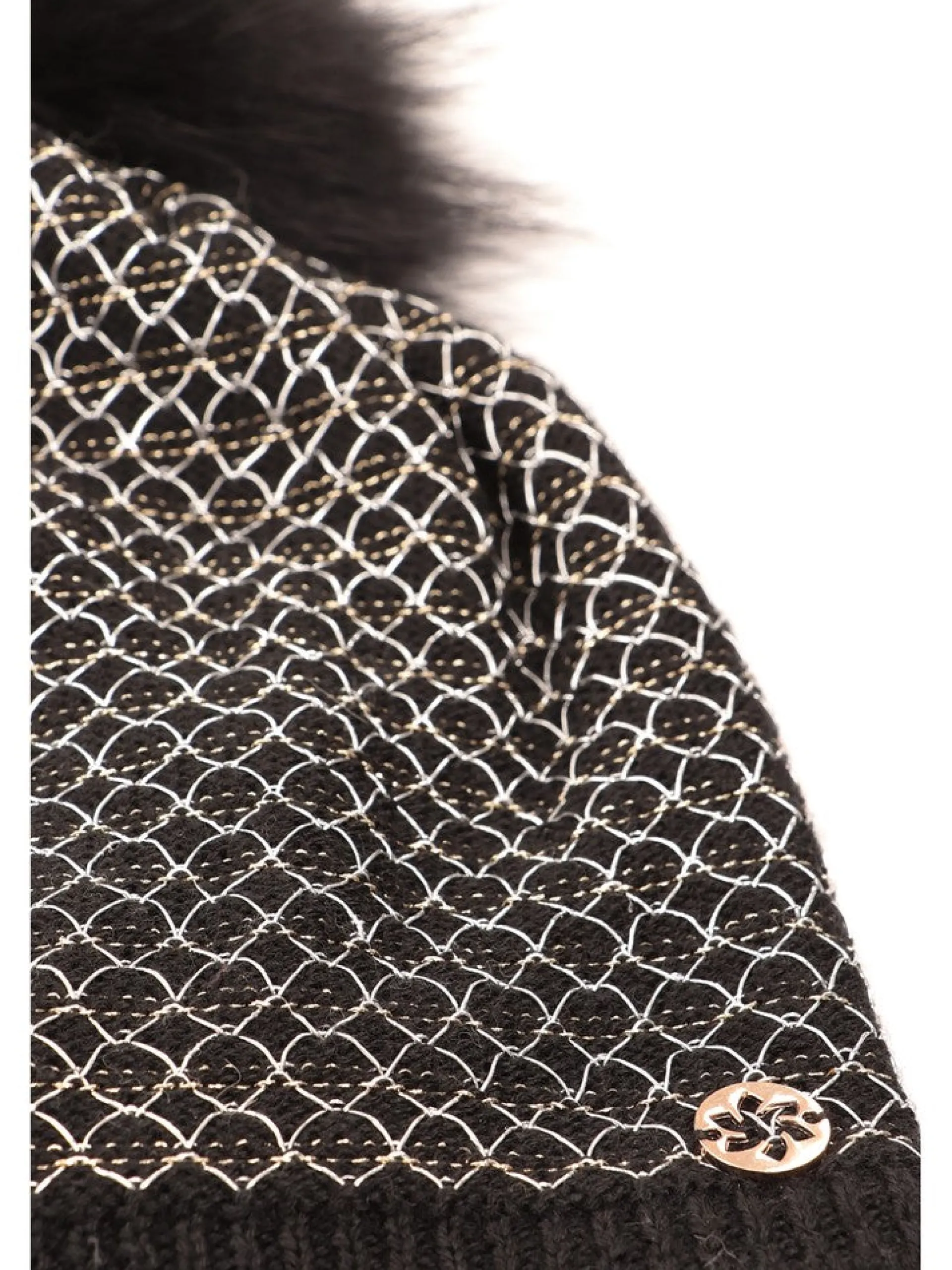 GRANADILLA Cappelli*Cappello donna Mesh Chic nero JG5328