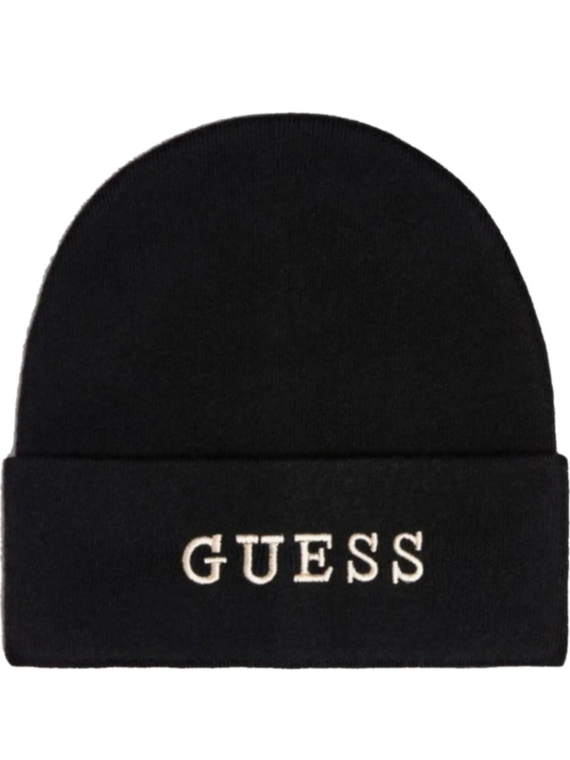 GUESS Cappelli*Cappello nero con risvolto AW9251WOL01