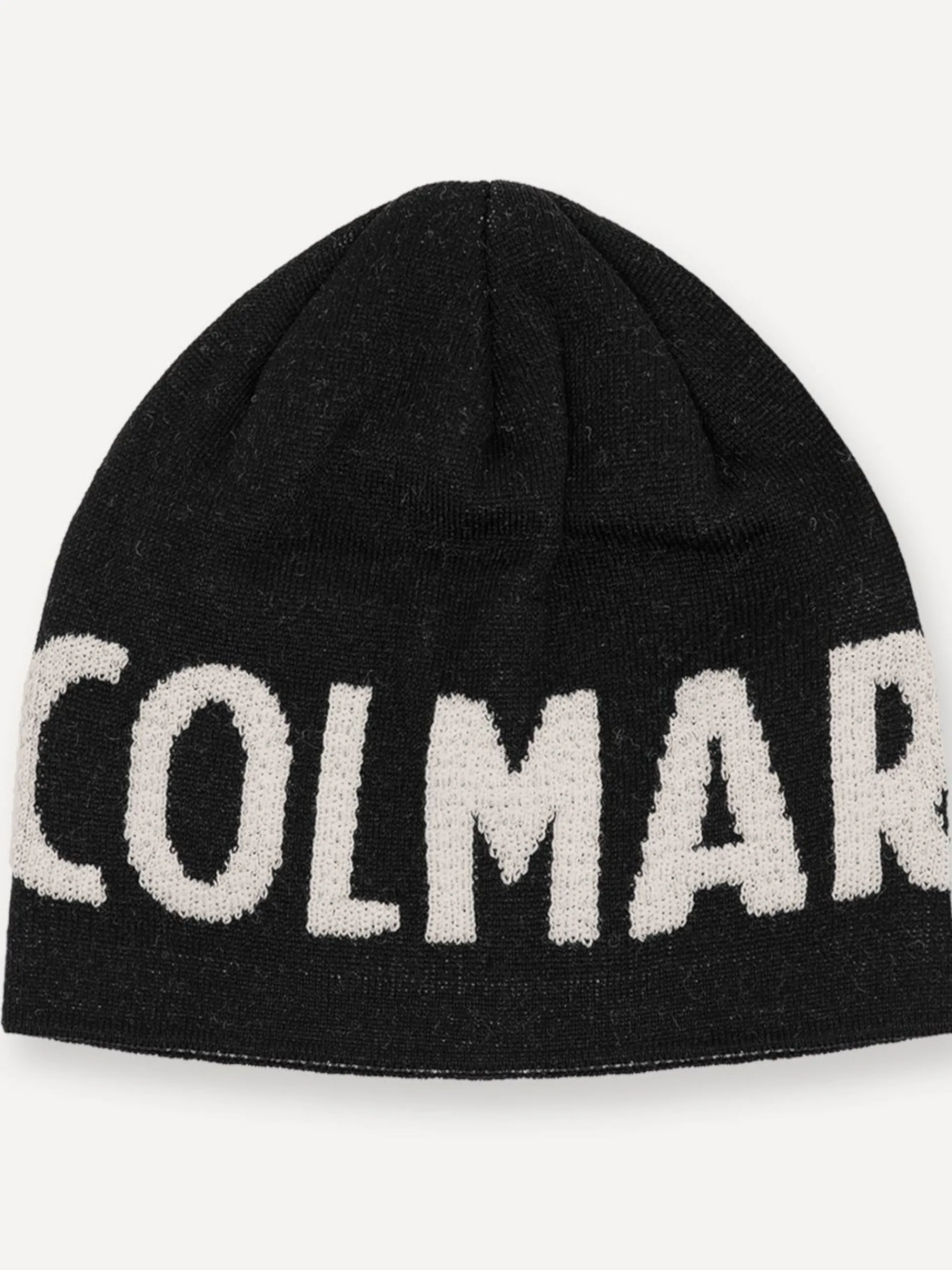 COLMAR NEVE E OUTDOOR Accessori*Cappello in lana Colmar nero maxi logo a contrasto 5008R1XD