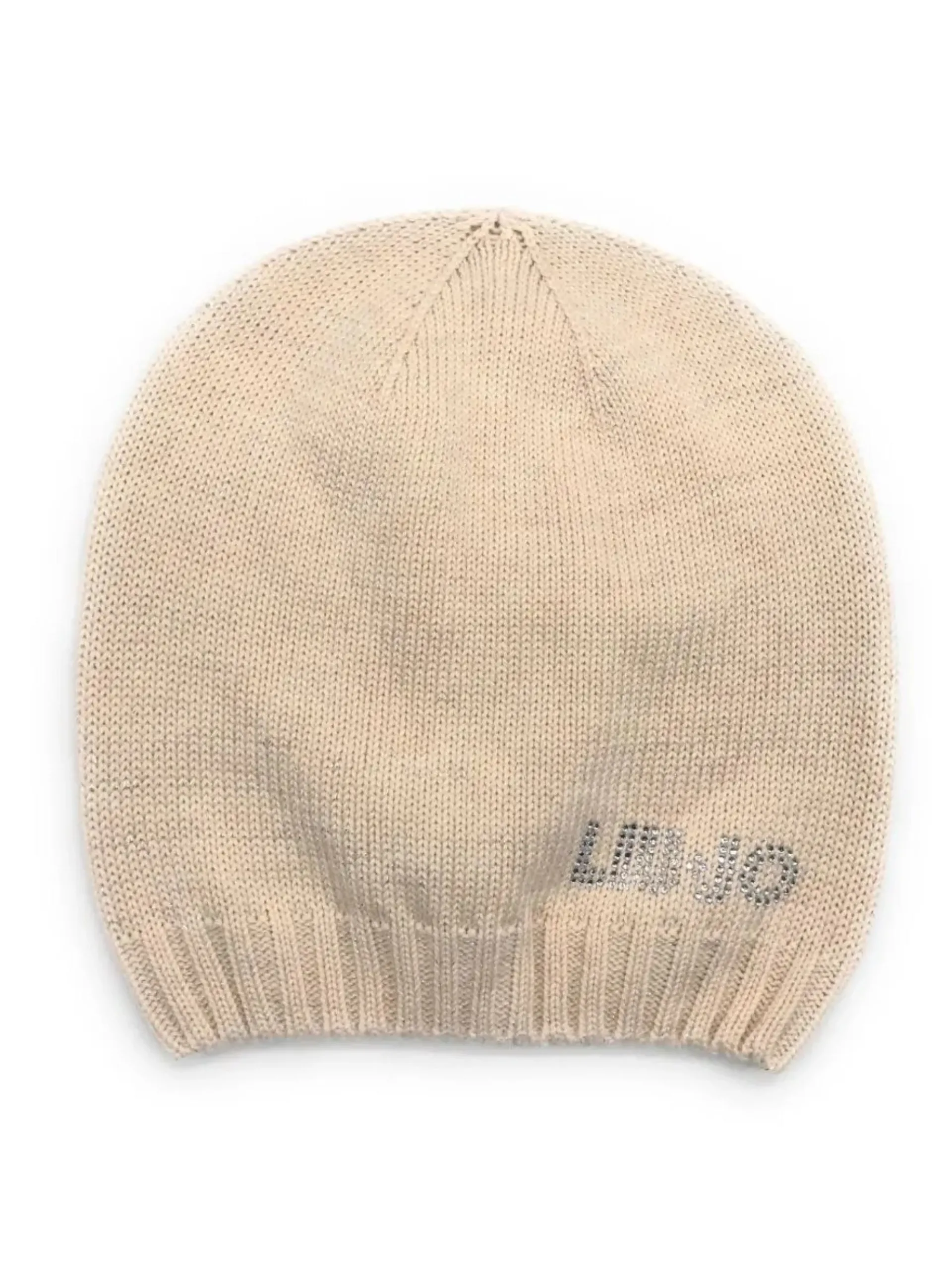 LIU JO MILANO Cappelli*Cappello Liu Jo lurex con strass beige da donna 2F4034M0300