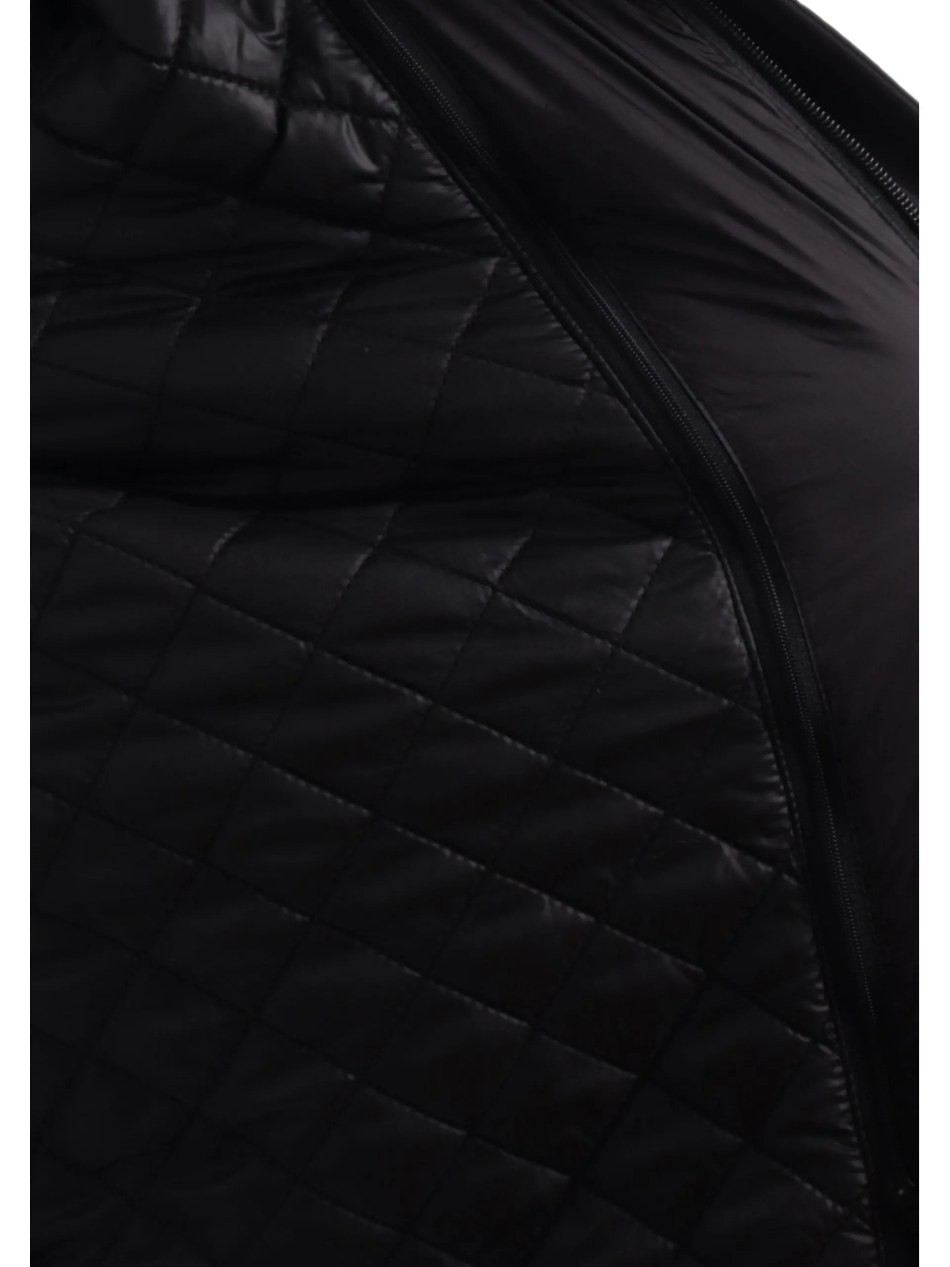 MARKUP Giubbotti*Cappotto nero da uomo con gilet interno removibile MK794046