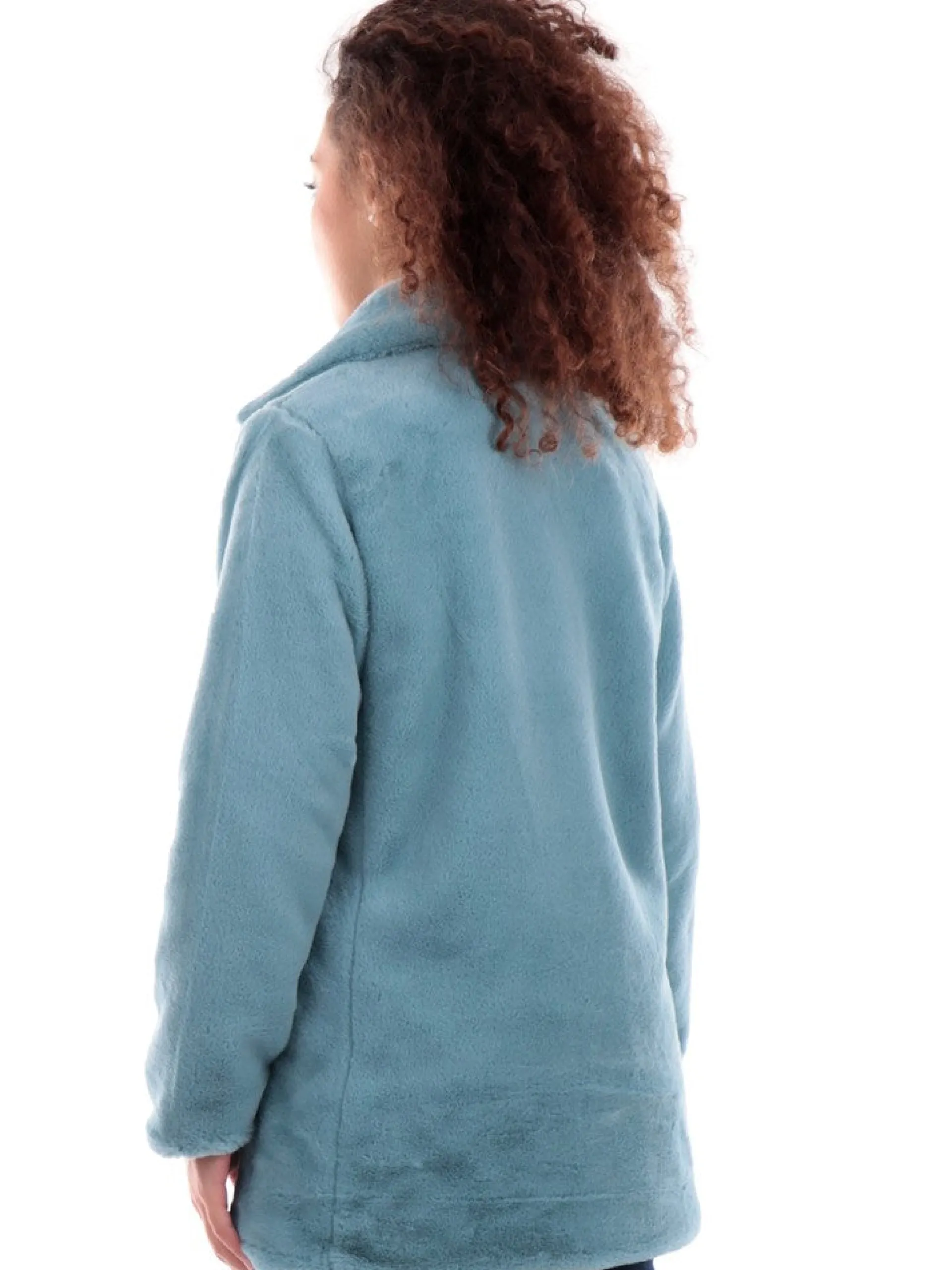 MOLLYBRACKEN Cappotti*Cappotto Molly Bracken celeste da donna Woven HA070BH