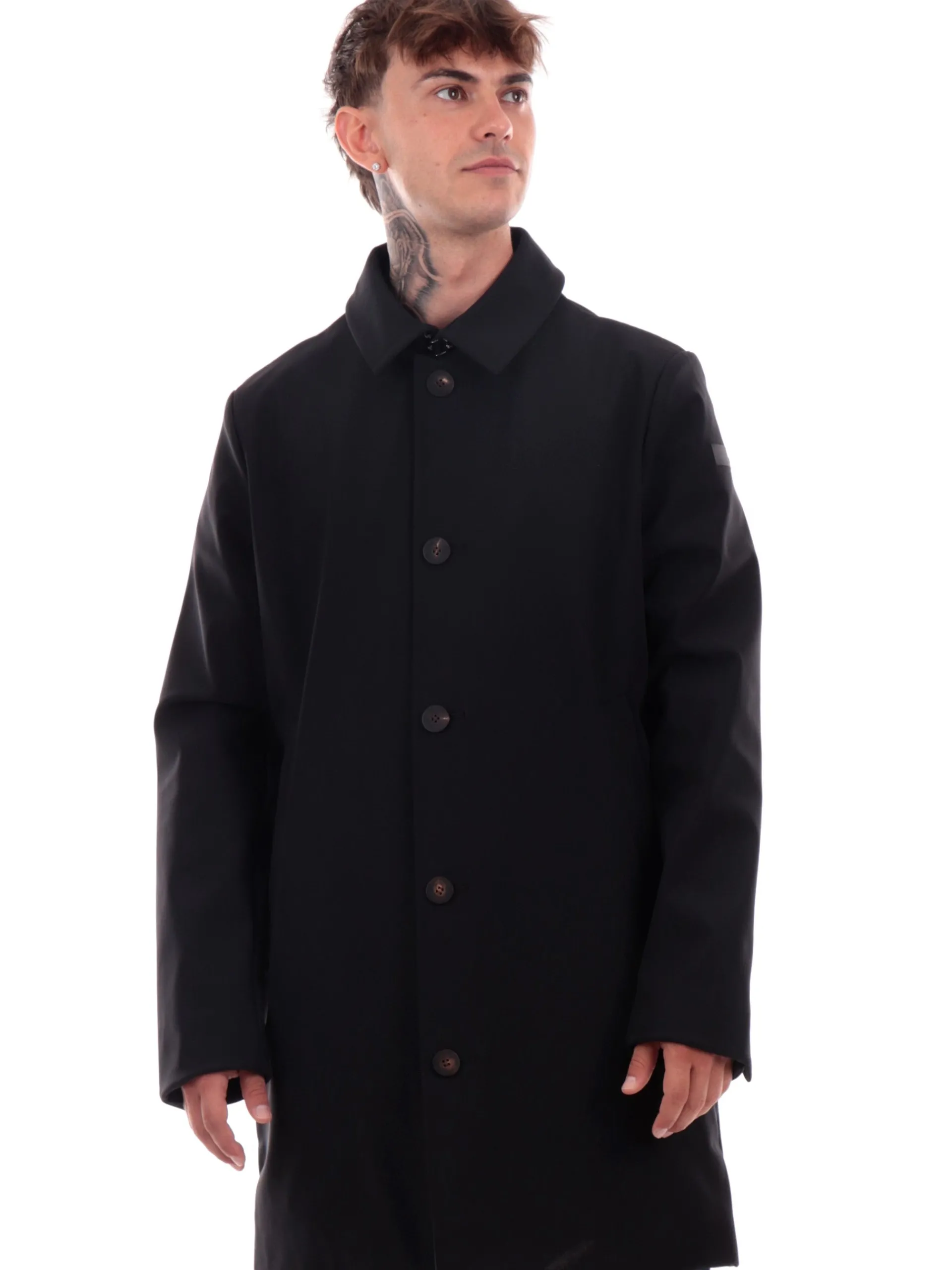 RRD Giubbotti*Cappotto nero da uomo Winter Thermo W24043