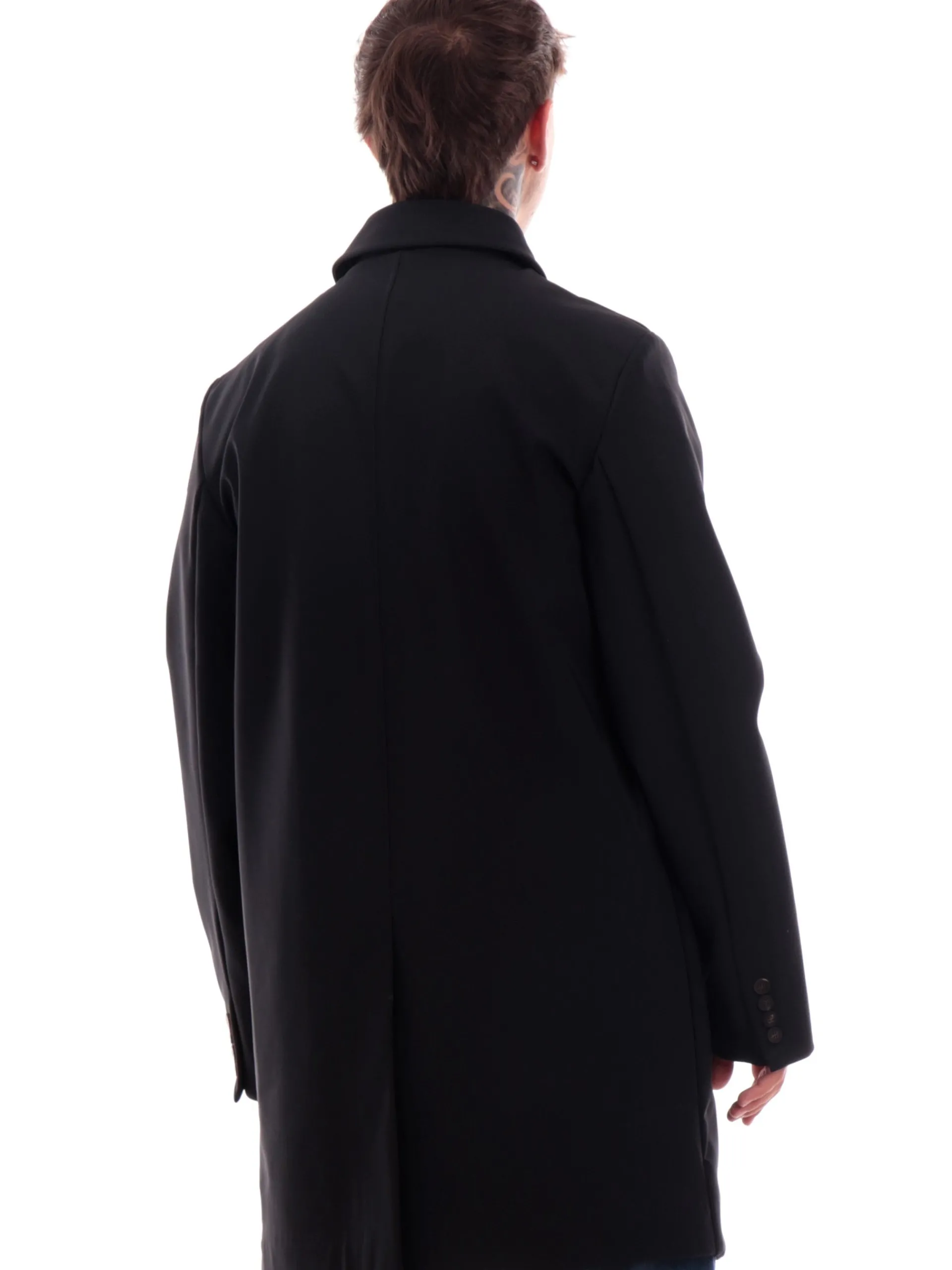 RRD Giubbotti*Cappotto nero da uomo Winter Thermo W24043