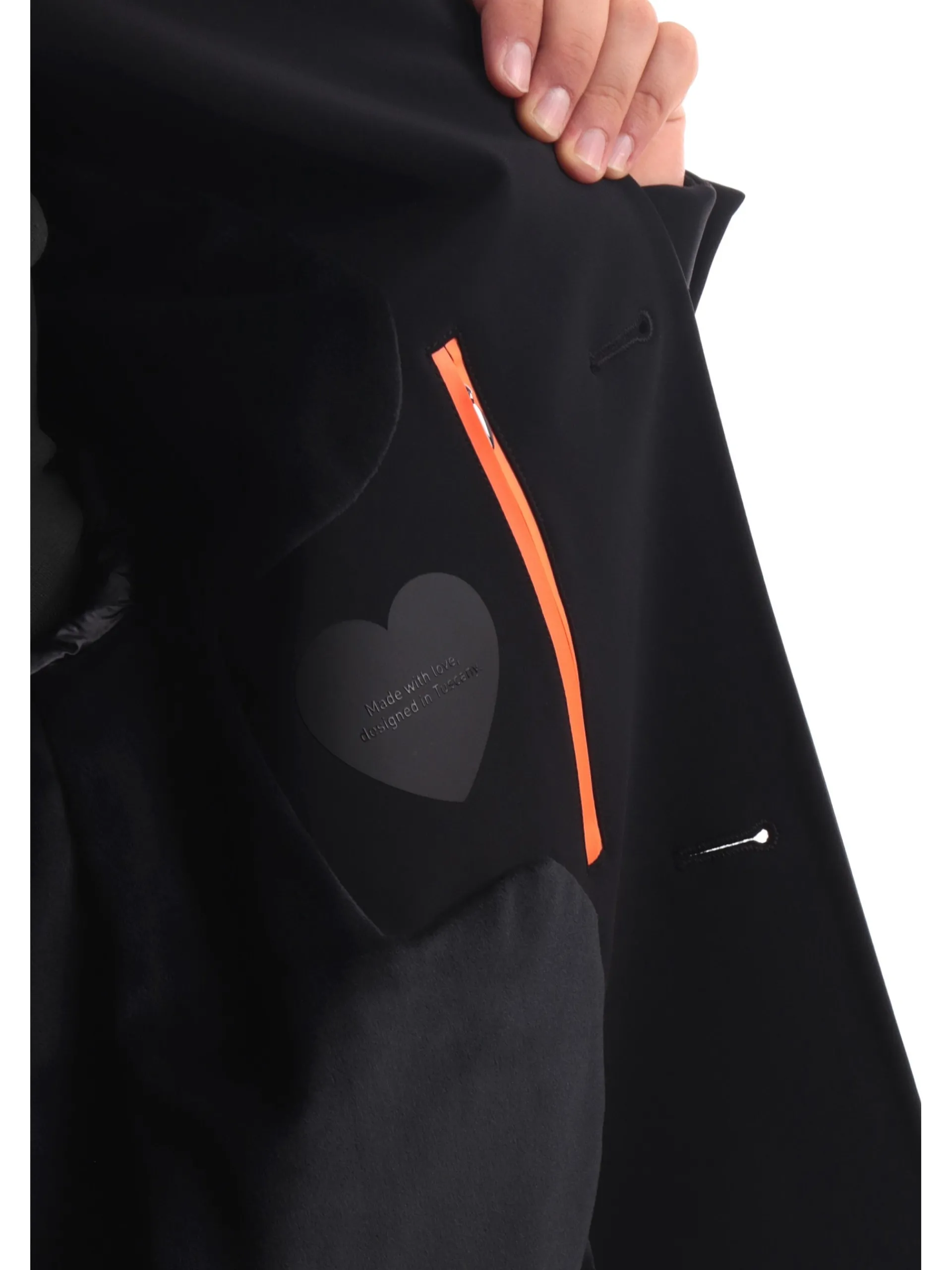 RRD Giubbotti*Cappotto nero da uomo Winter Thermo W24043