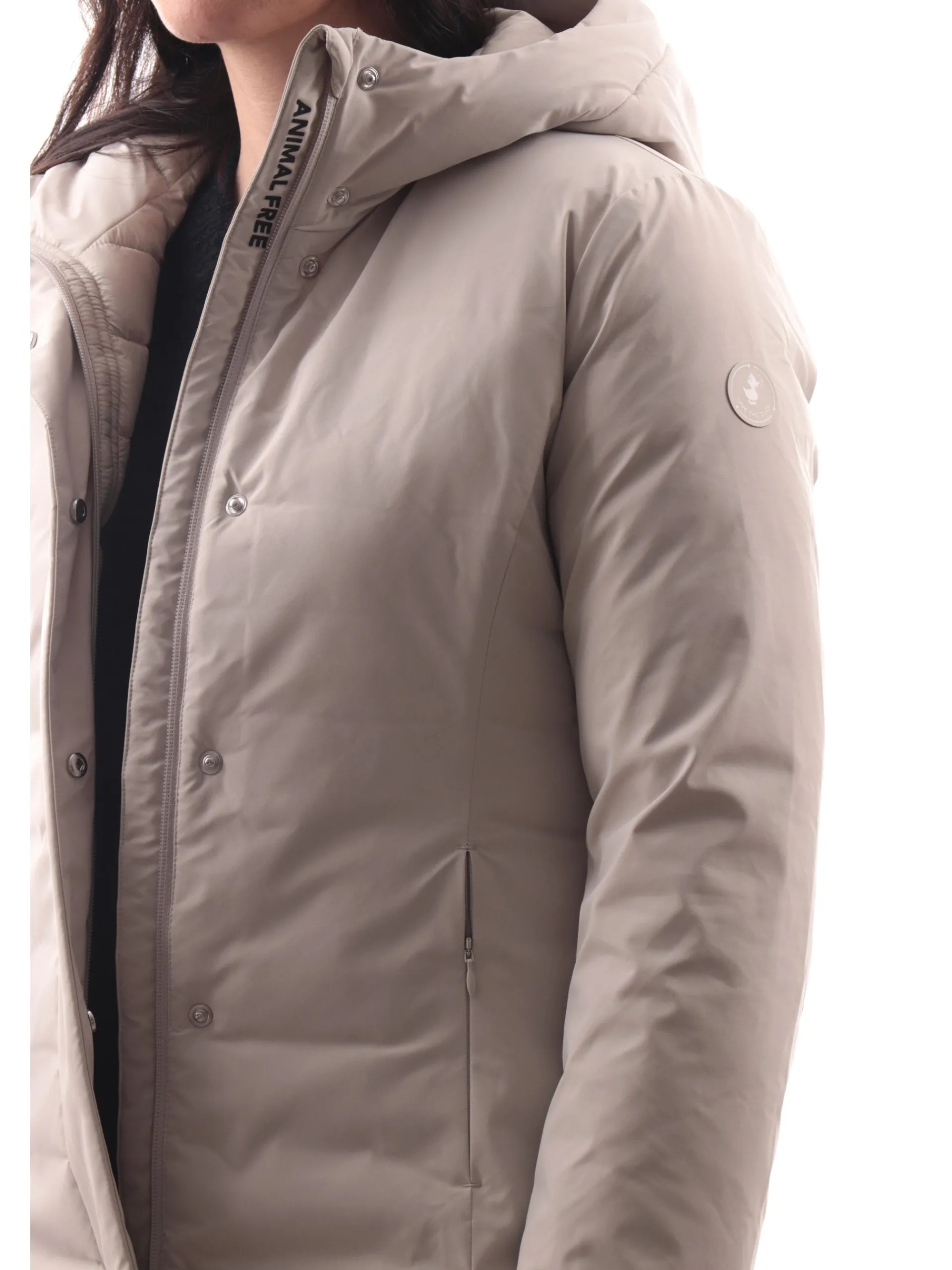 SAVE THE DUCK Giubbotti*Cappotto Leyla beige da donna tecnico D45430WMATT19
