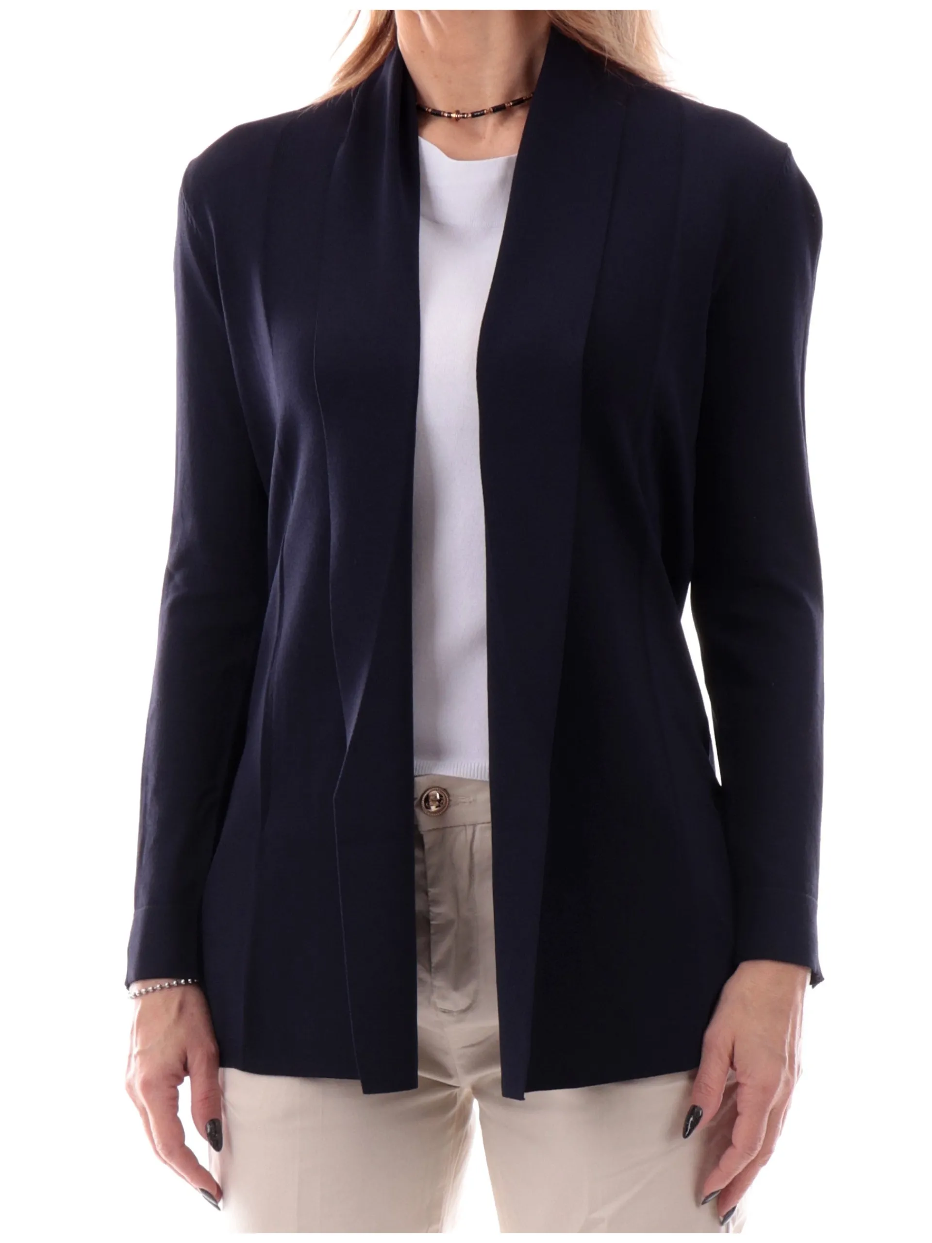 ANIS Maglie*Cardigan White blu da donna 251W6001