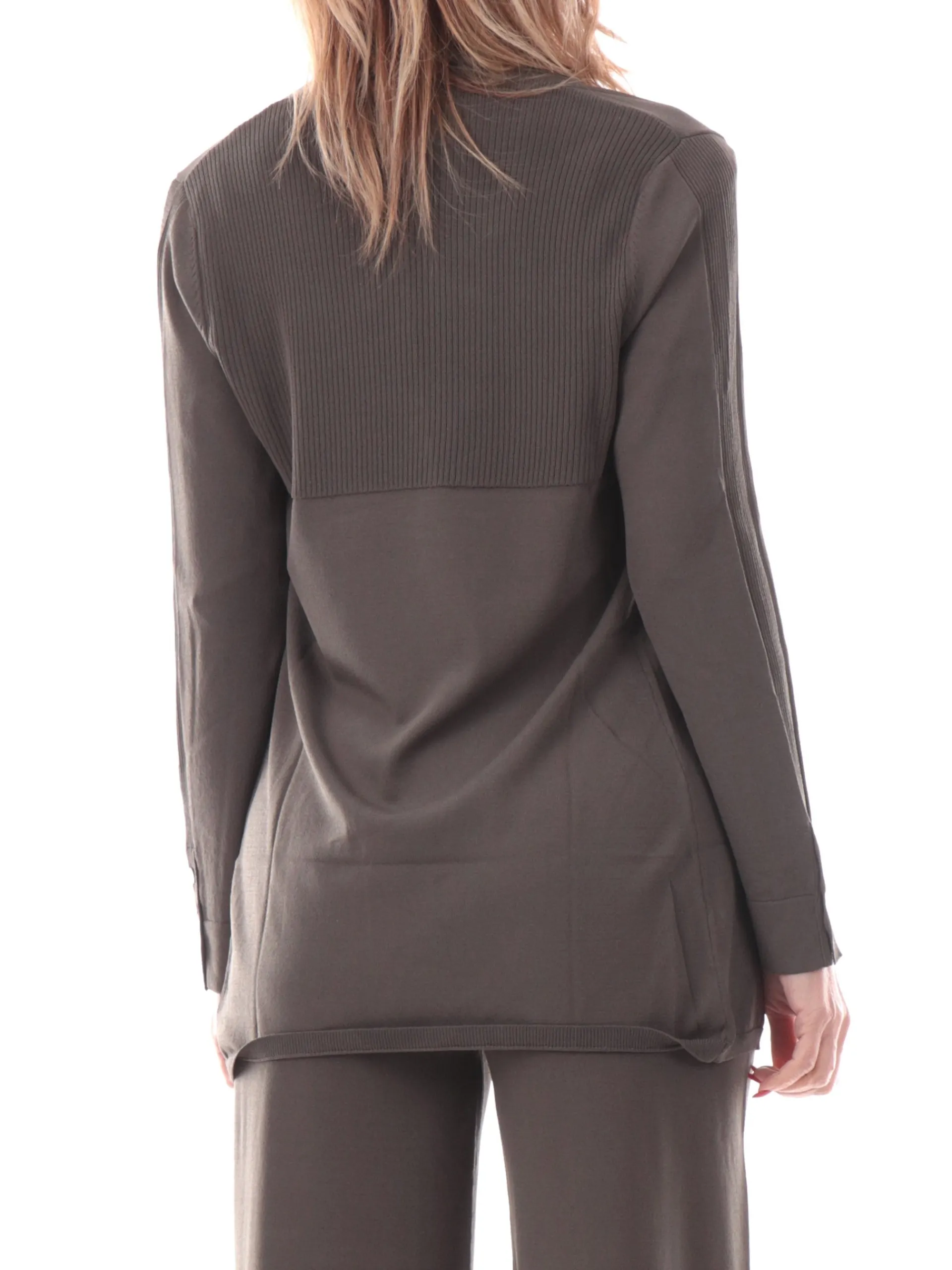 ANIS Maglie*Cardigan White verde militare da donna 251W6001 335