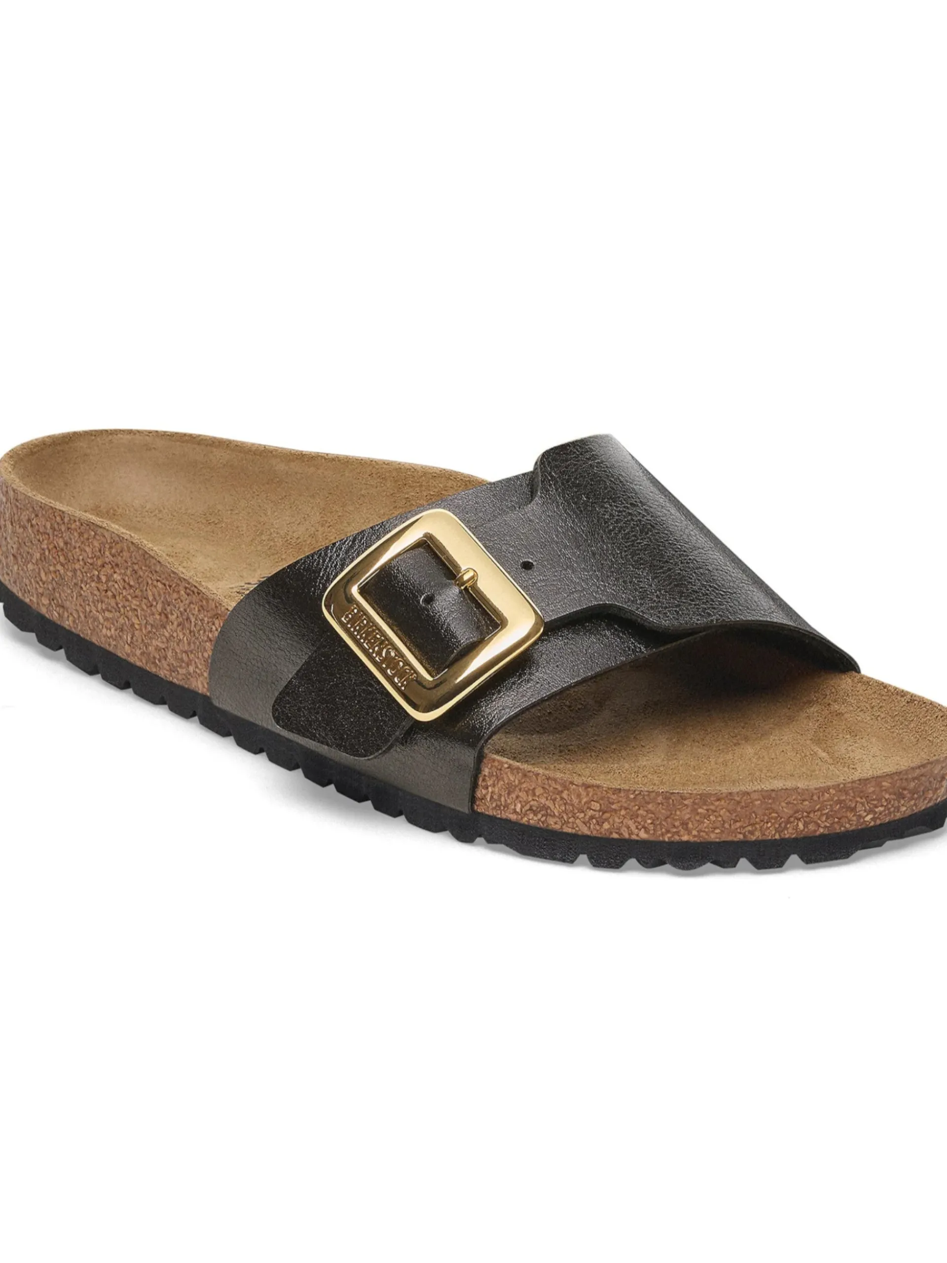 BIRKENSTOCK Sandali*Ciabatte nere Catalina Cushion Buckle 10294