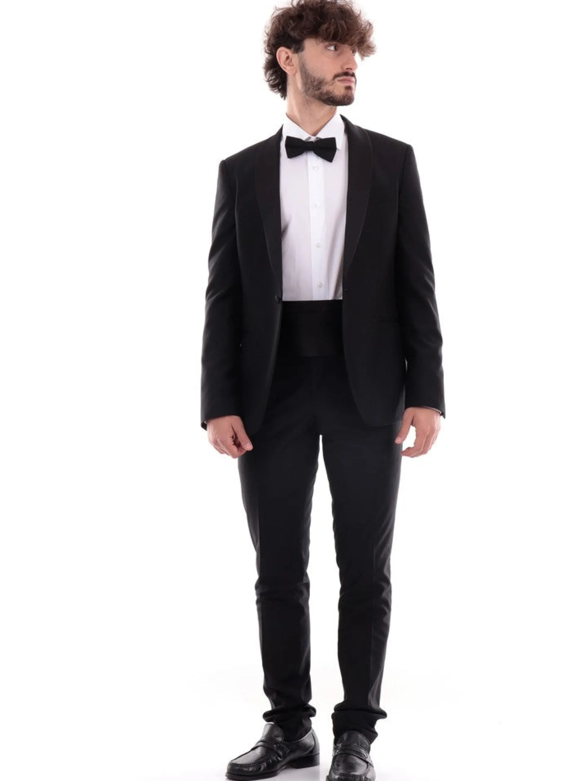 ALDO MARIA TESTA Completi*Completo nero da uomo LIPARI7