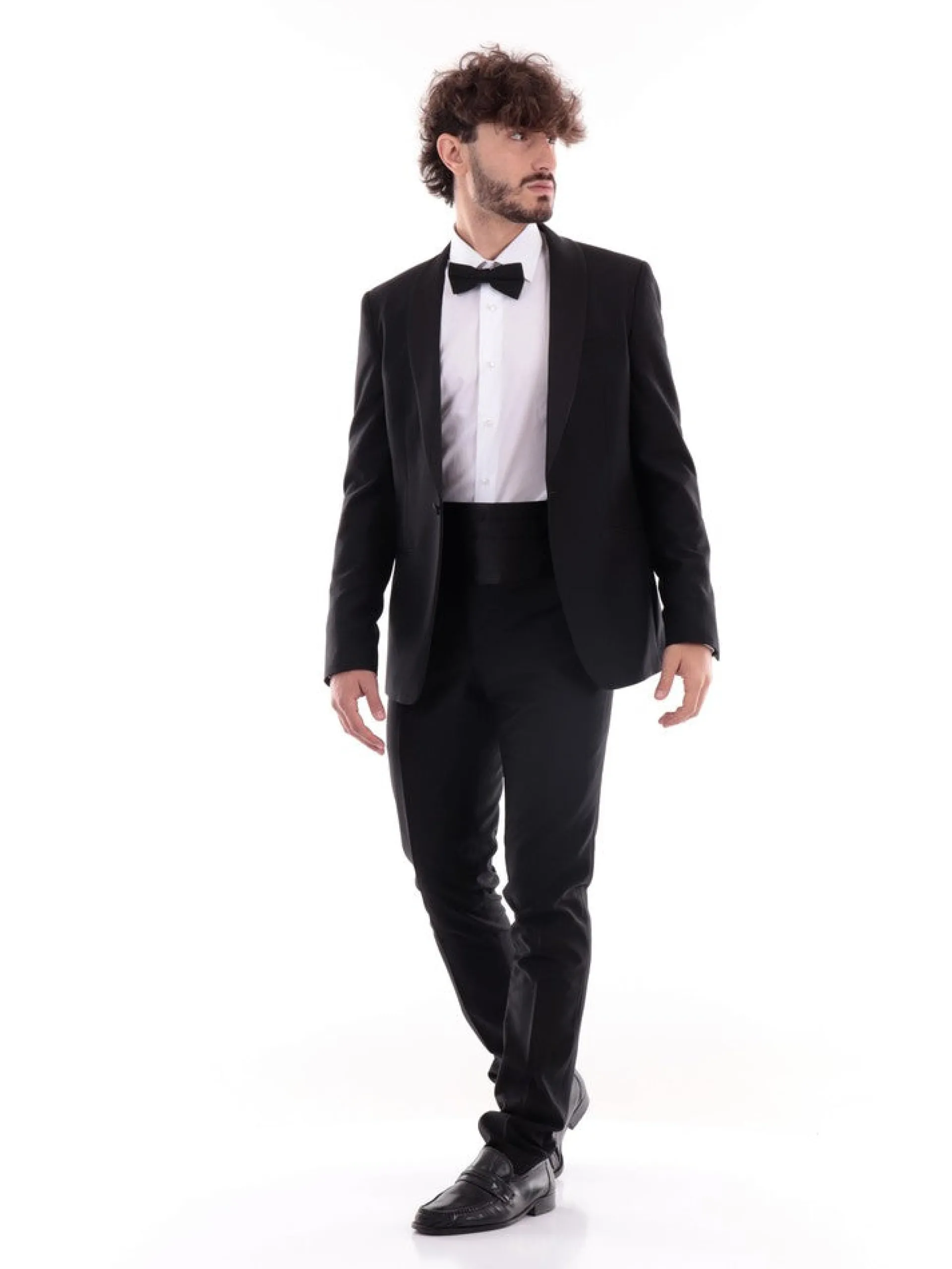ALDO MARIA TESTA Completi*Completo nero da uomo LIPARI7