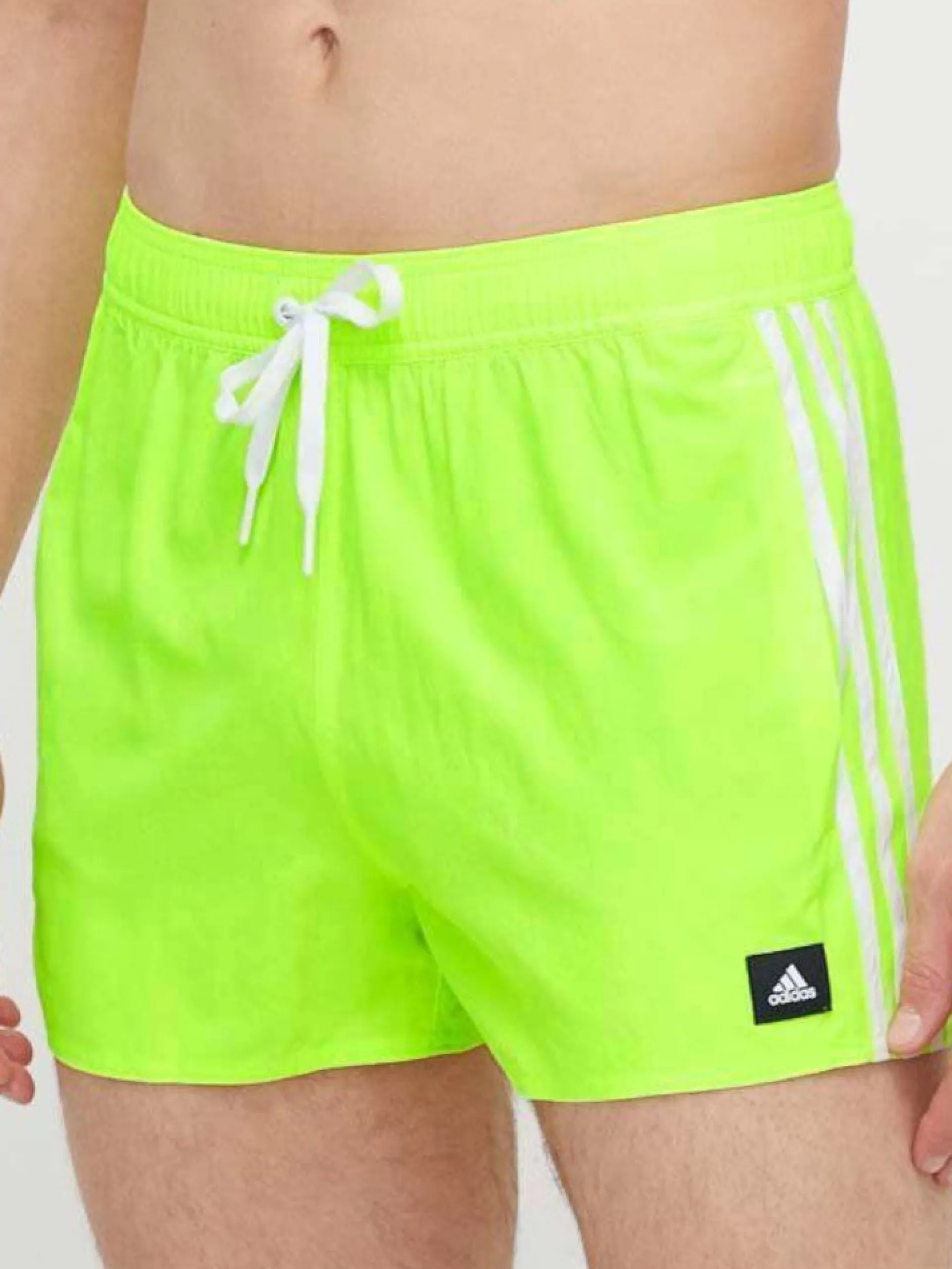ADIDAS EQUIPMENT Boxer*Costume Adidas verde da uomo con le iconiche 3Stripes IS20