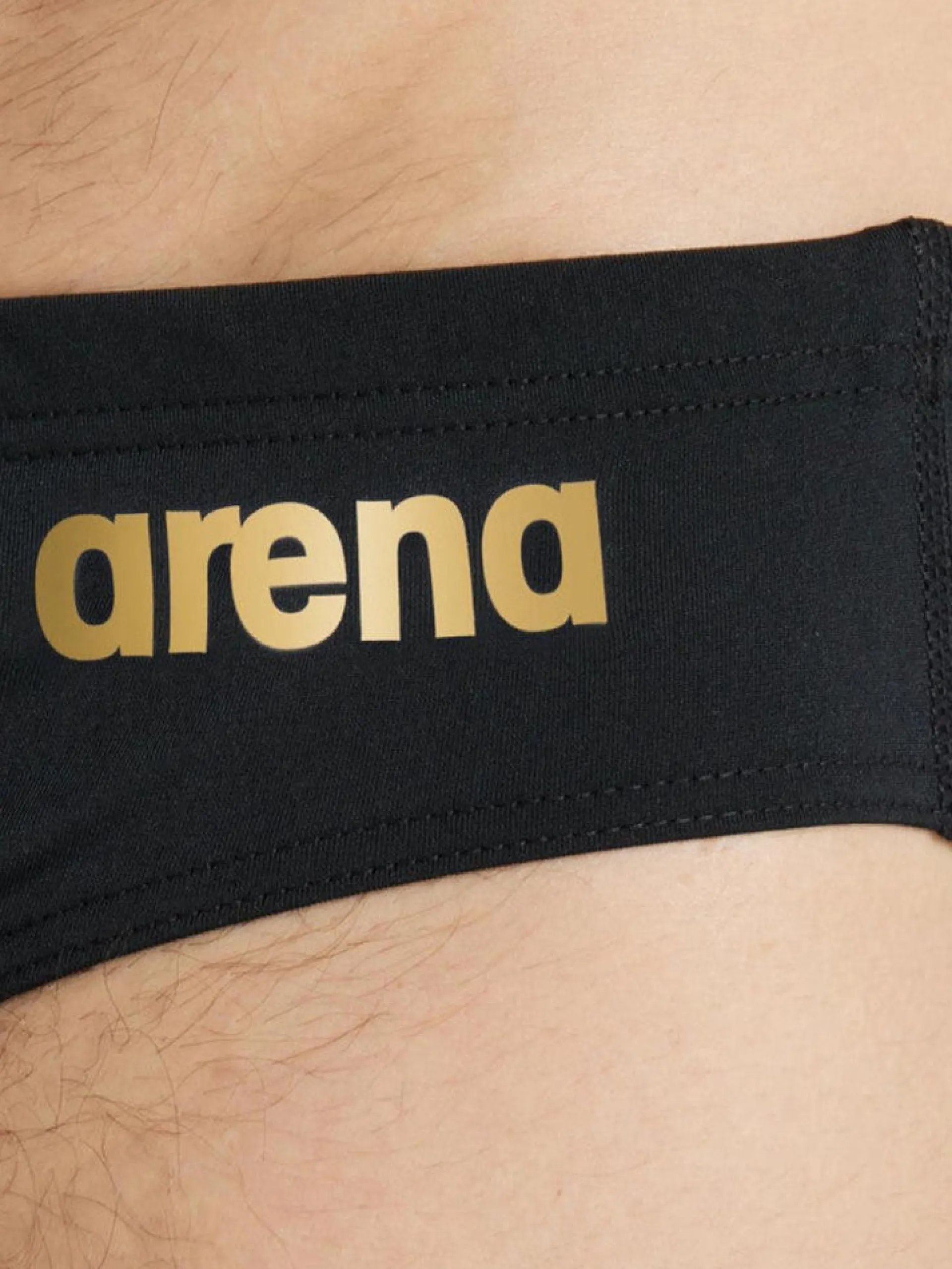 ARENA Costumi*Costume nero da uomo Team Swim Briefs Solid 004773