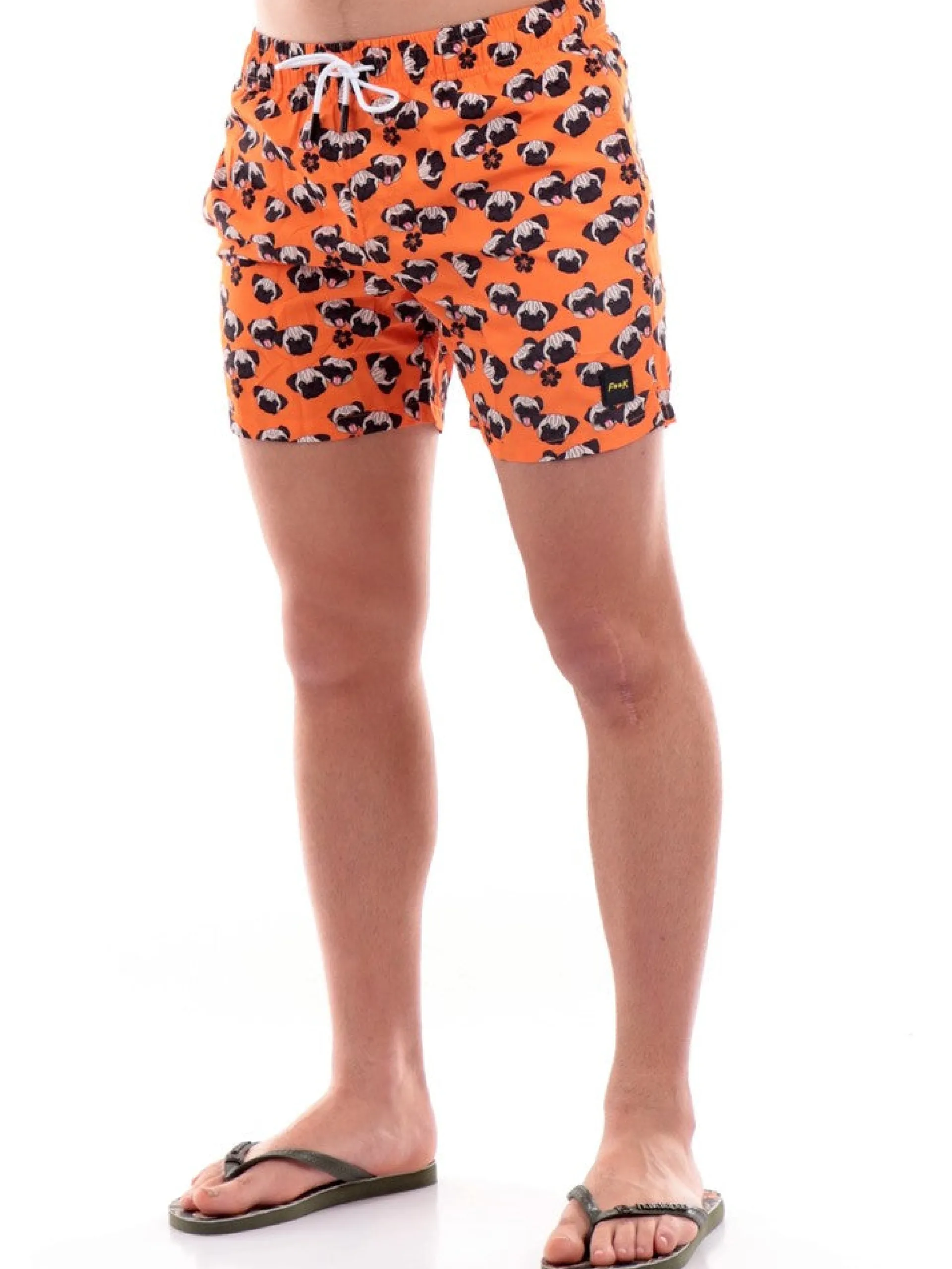 EFFEK Boxer*Costume arancione da uomo 2093U