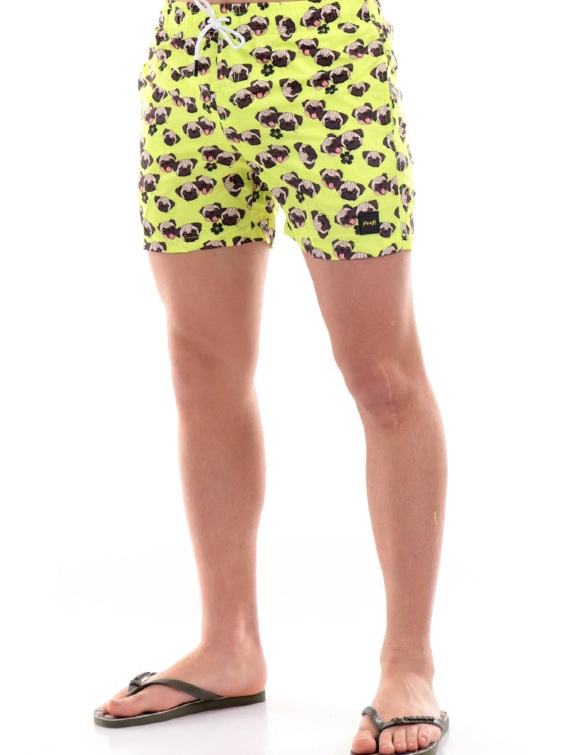 EFFEK Boxer*Costume giallo fluo da uomo 2095U